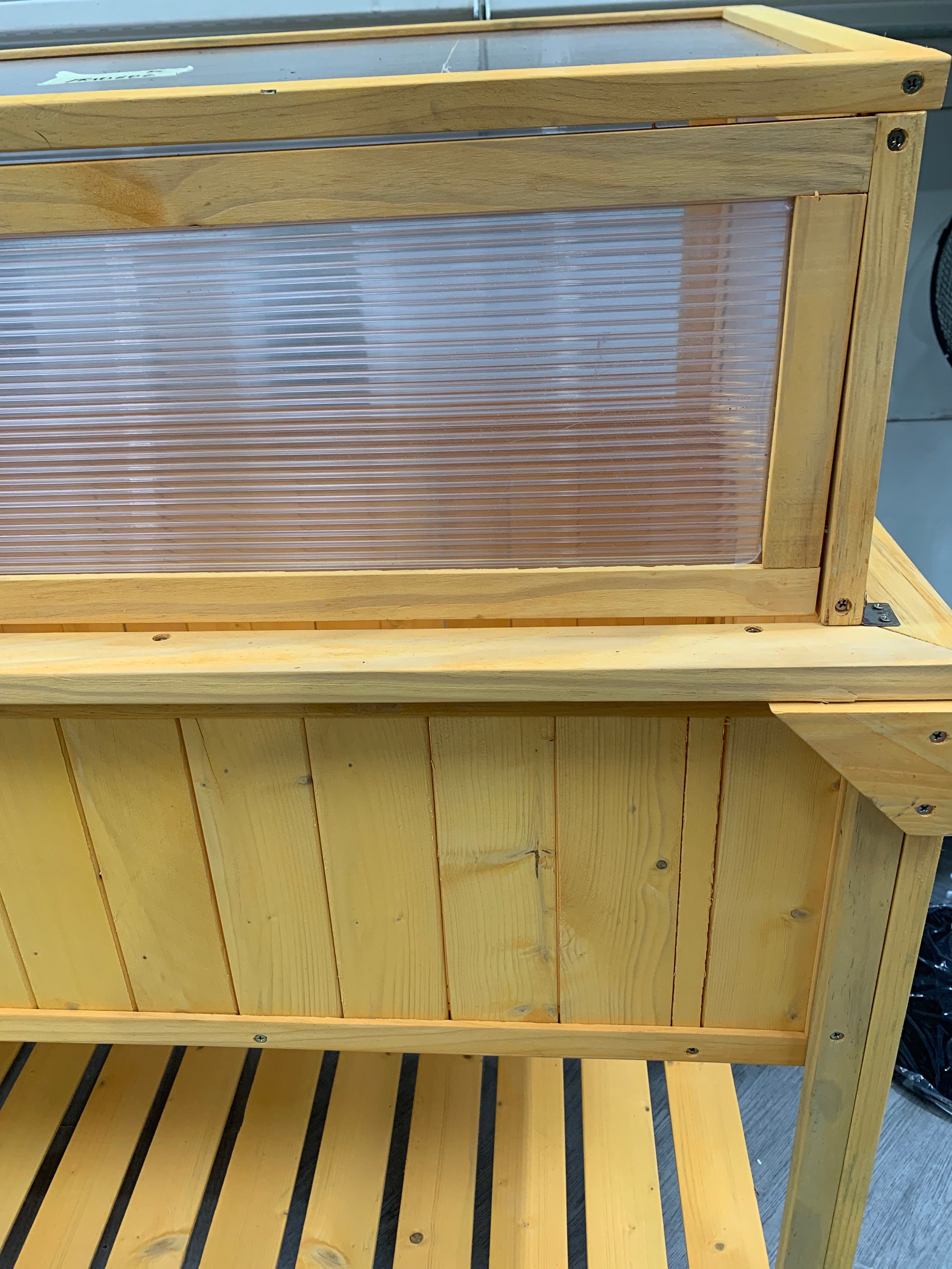 Outdoor Raised Bed Planter Box with Shelf