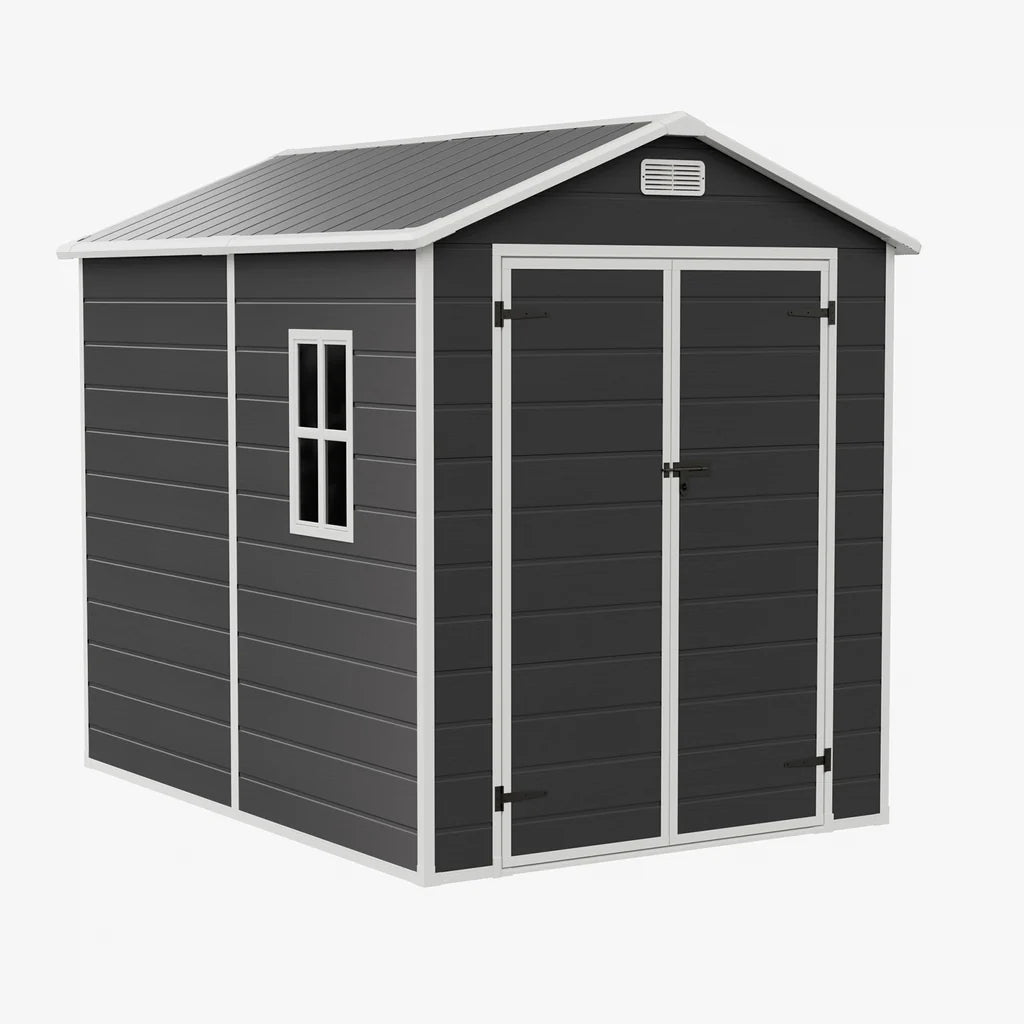 New 6x8 FT Outdoor Garden Plastic Storage Shed