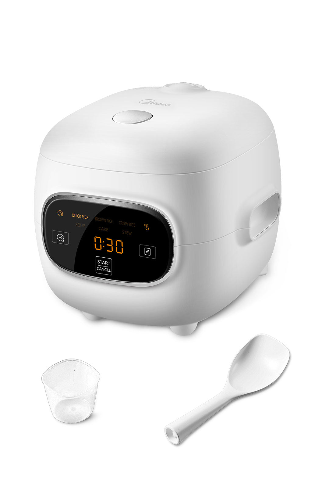 1.2L Mini Rice Cooker with 6 Functions White