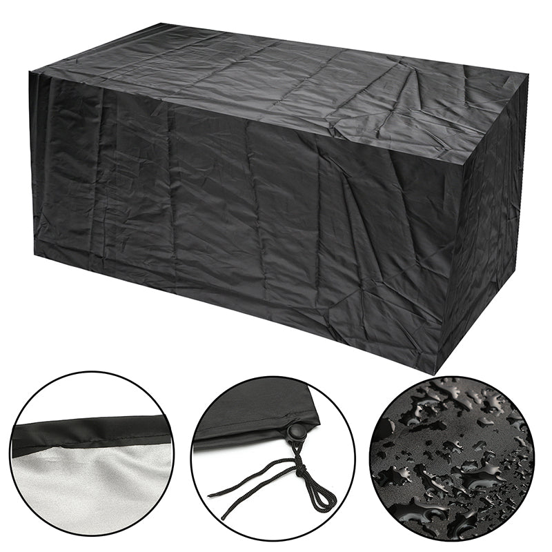 Outdoor Garden Table Cover Black