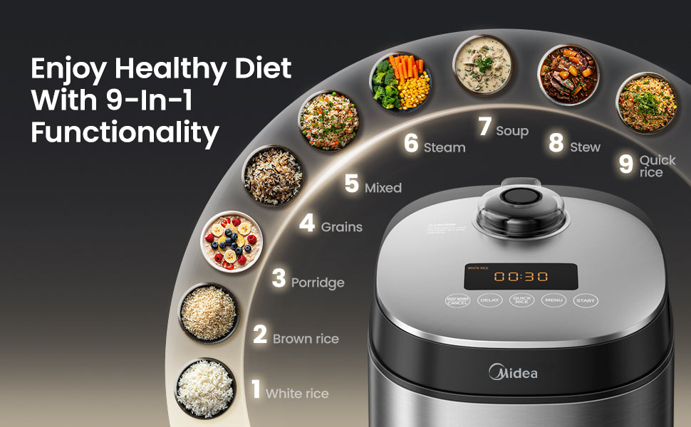 Multi Function Rice Cooker Stainless Steel