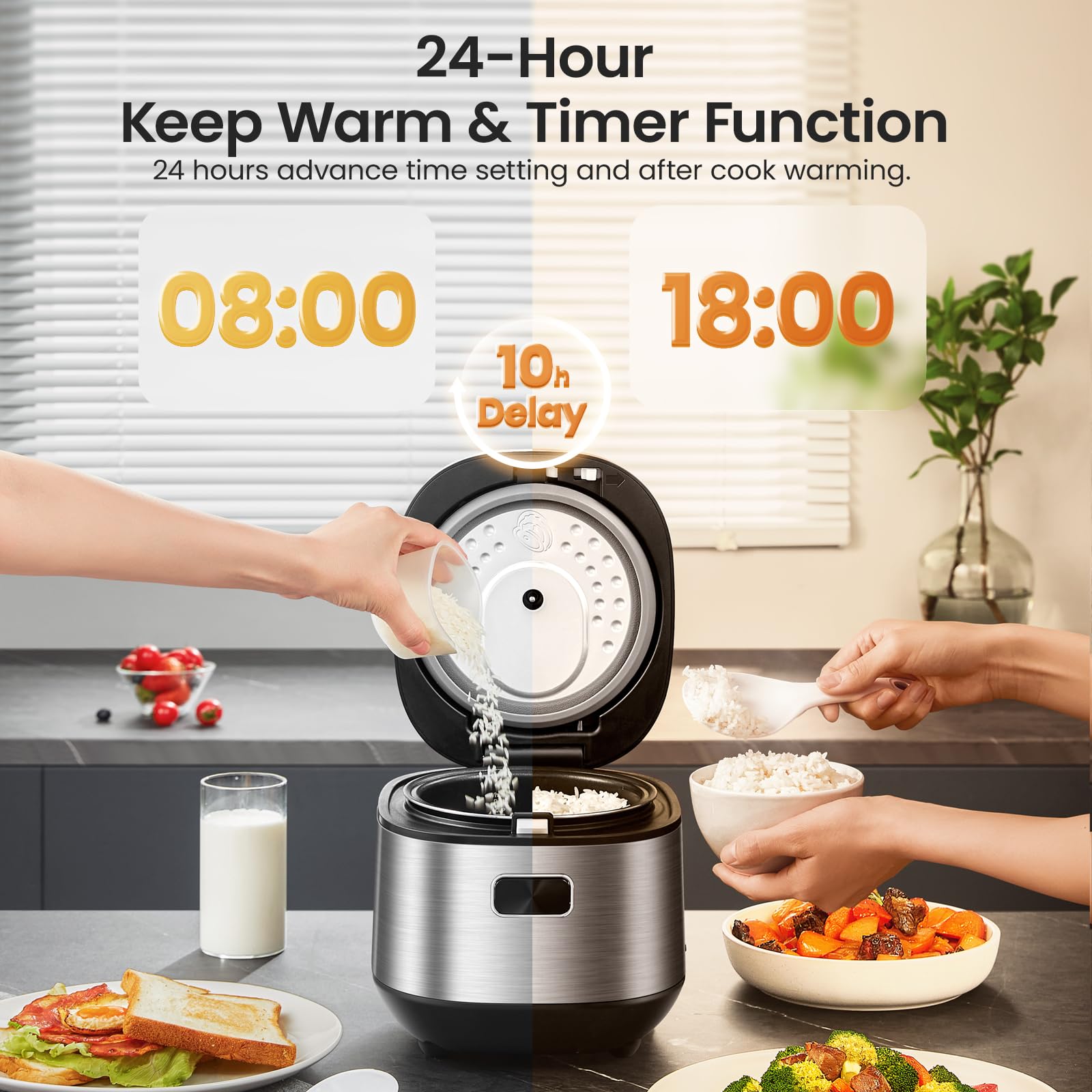 Multi Function Rice Cooker Stainless Steel