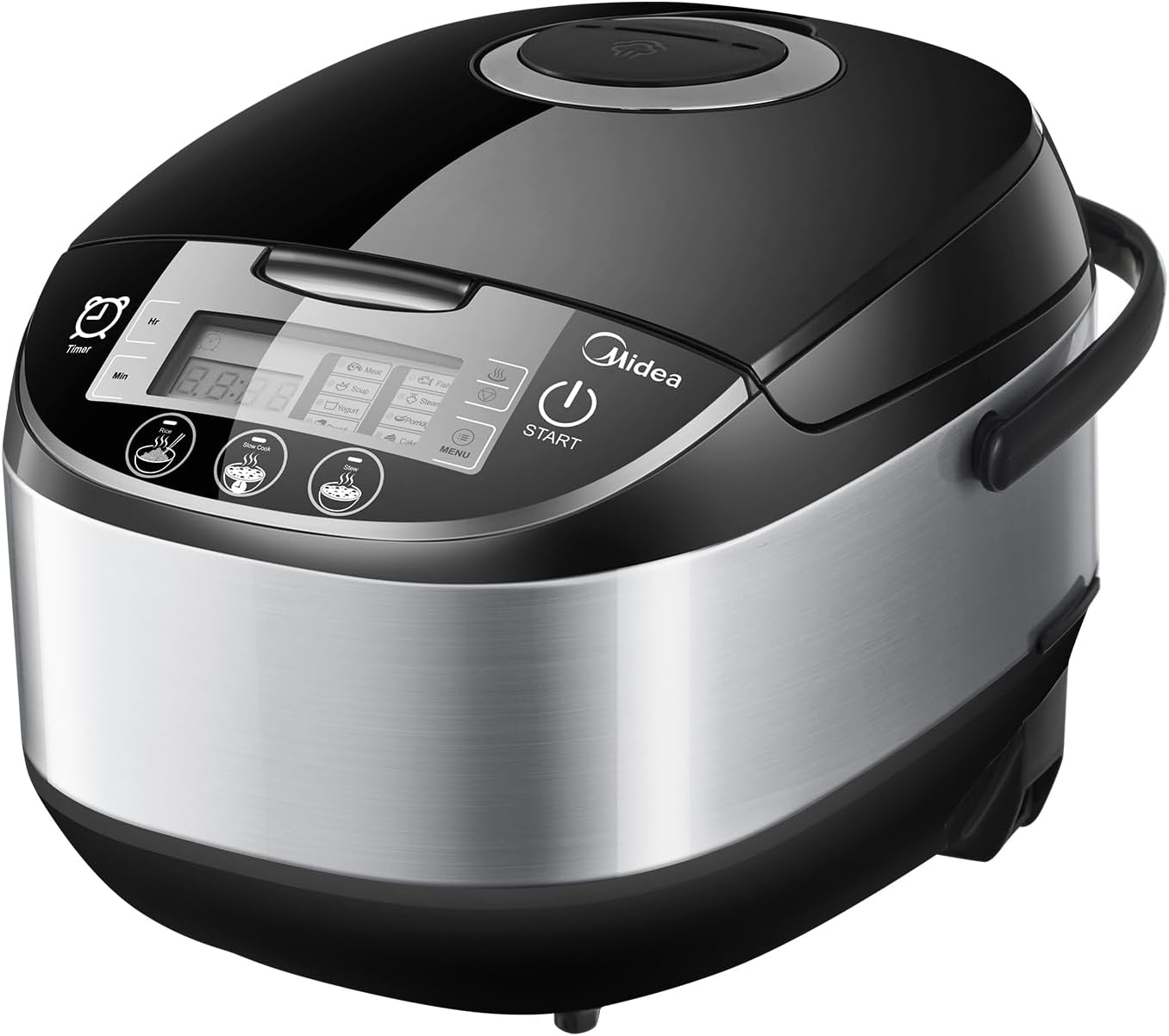 5L 10 Cup Rice Cooker with Steamer and 11 Multi Cook Functions