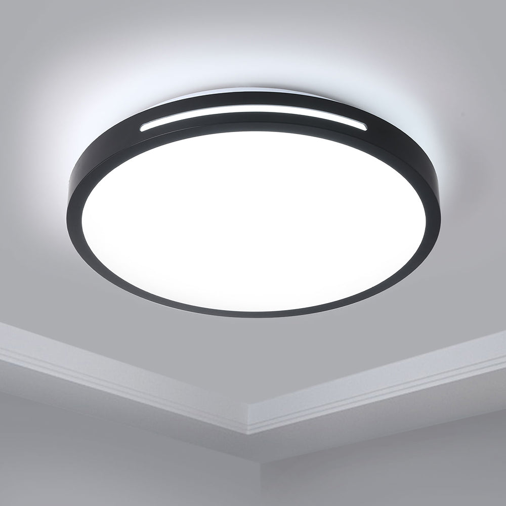 New 18W LED Ceiling Light 6500K Black