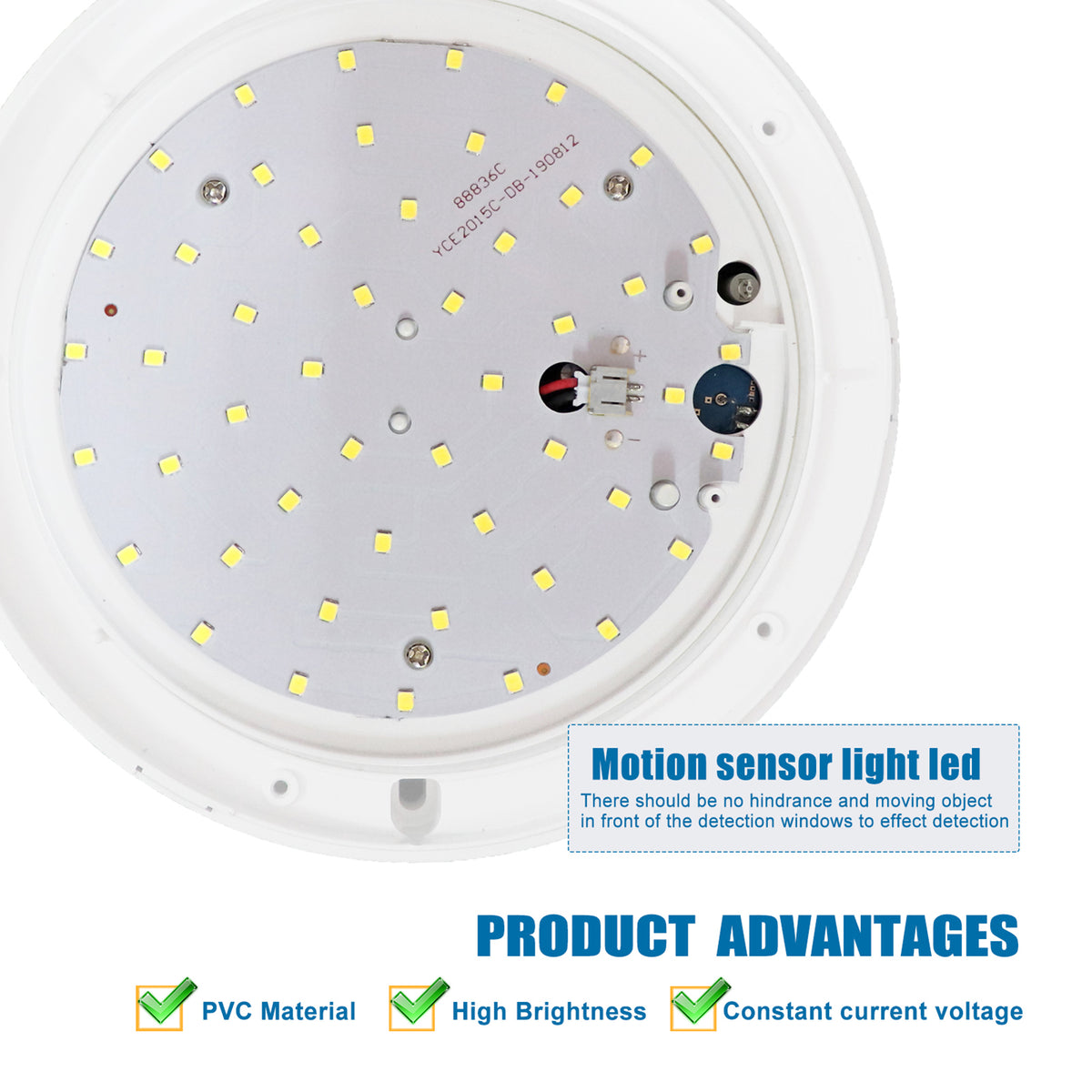 New 24W LED Ceiling Light with Infrared Motion Sensor