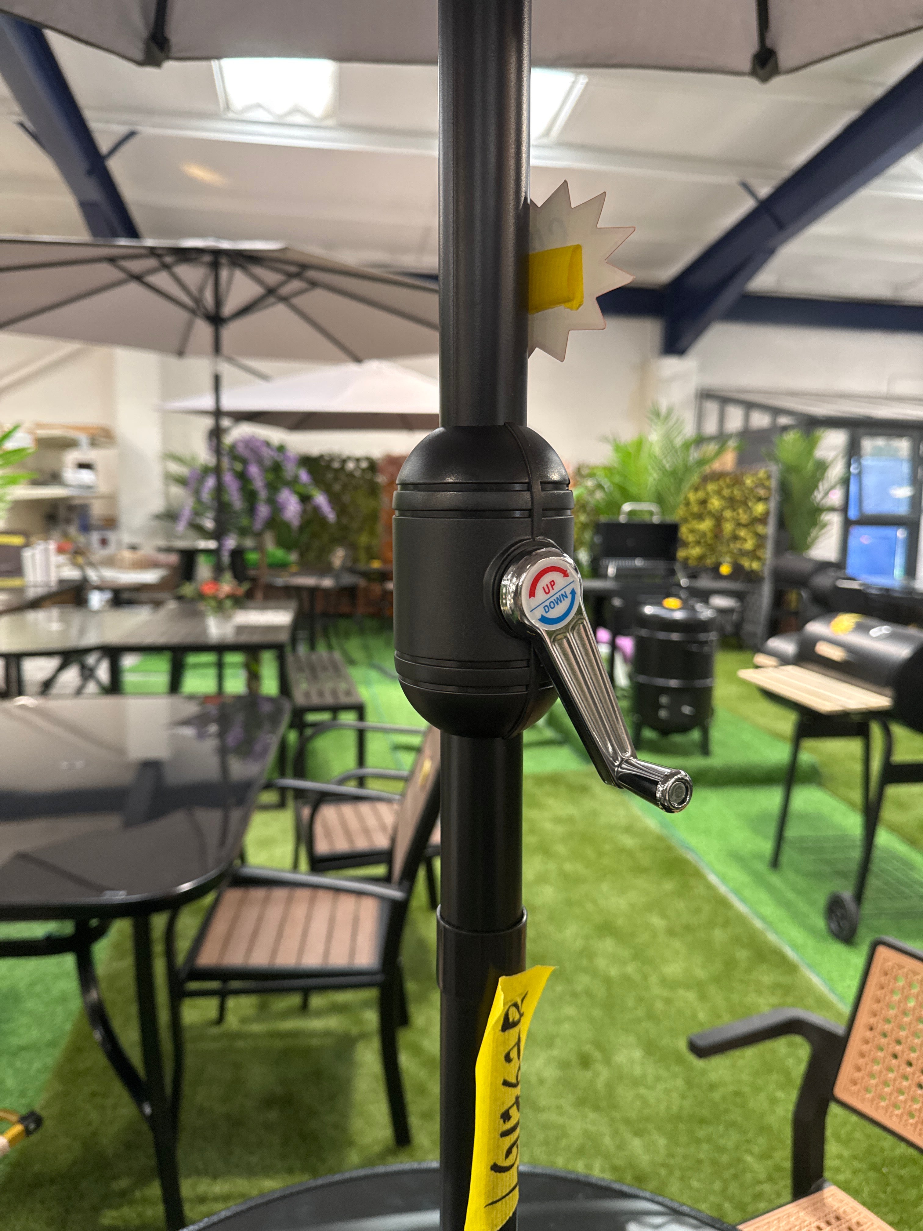 Outdoor 3-Tier Umbrella with Crank and Tilt 3M x 3M