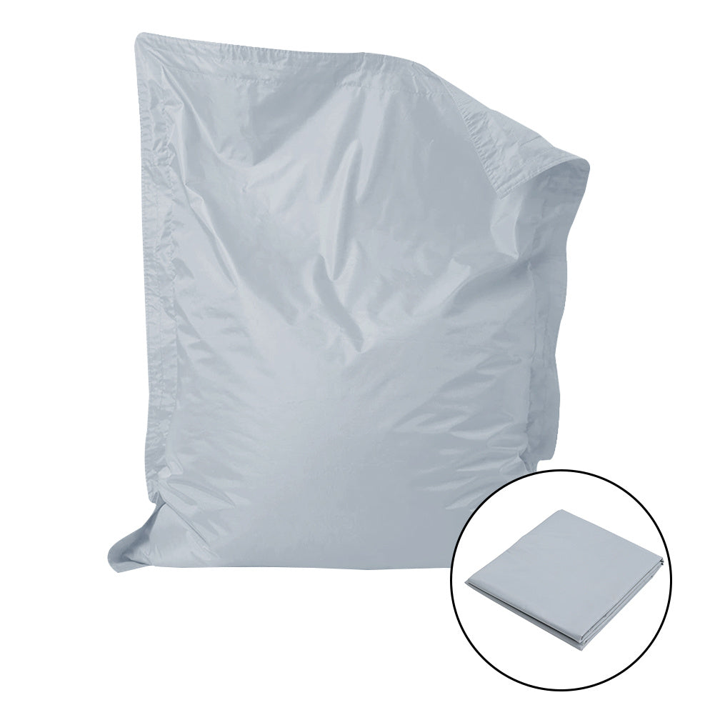 Modern Light Grey Waterproof Bean Bag Chair Cover