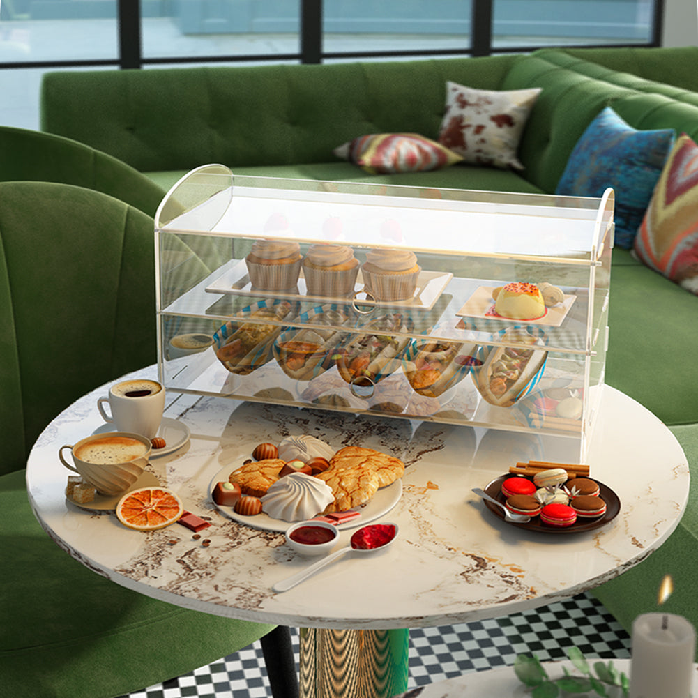 Acrylic Bakery And Cake Display Cabinet