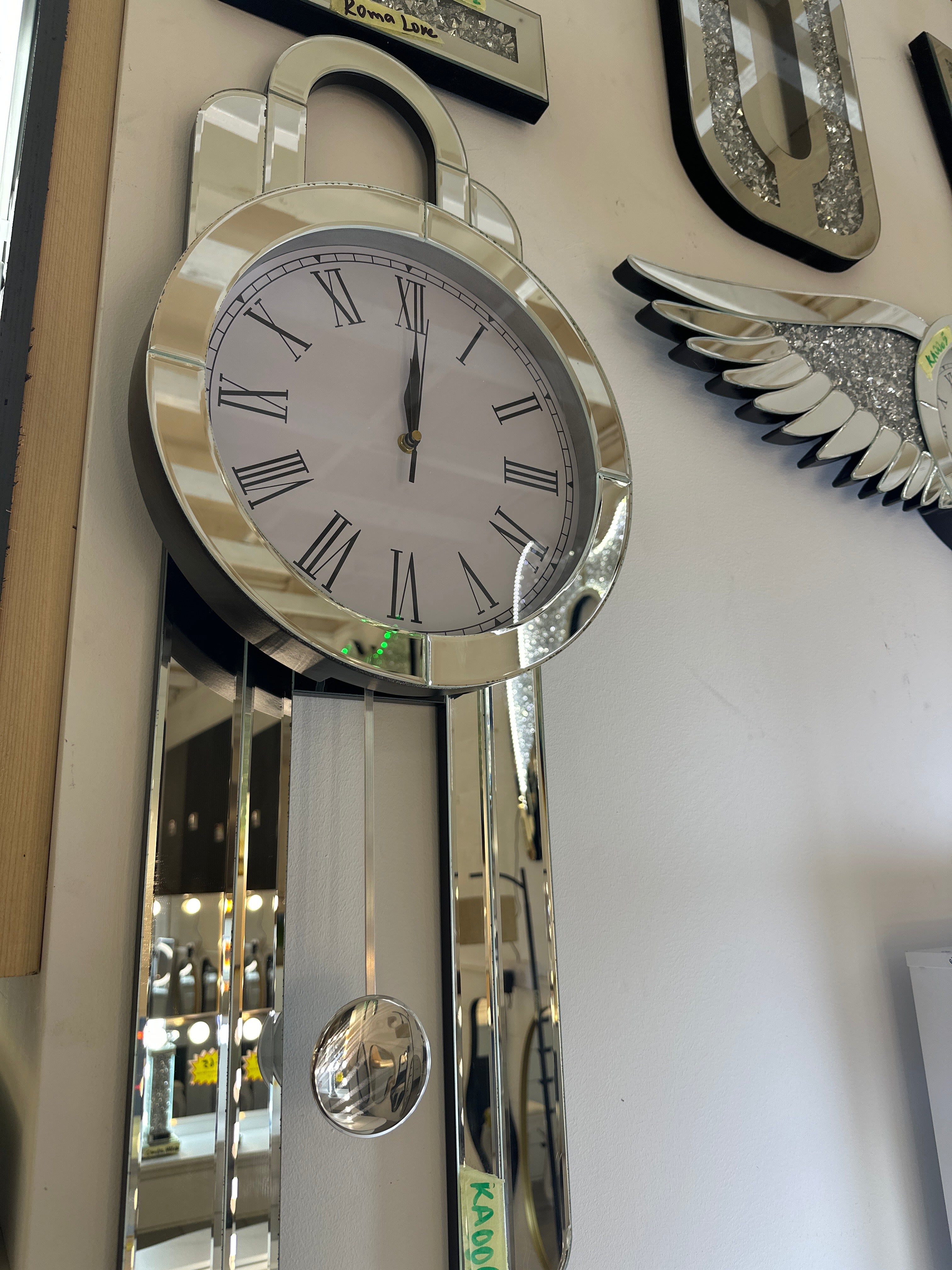 Mirror Wall Clock