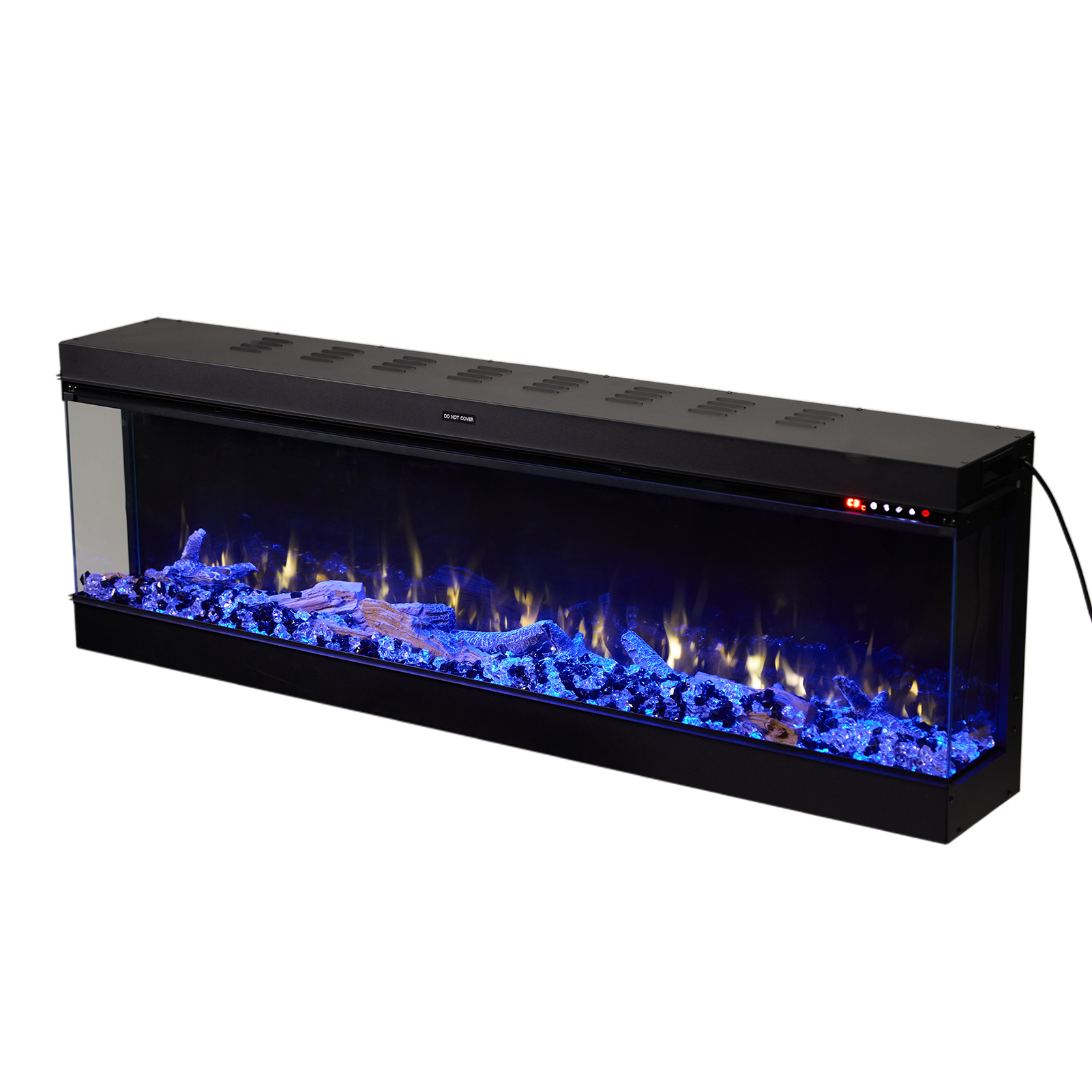 New 50/60/70/80 Inch Premium Electric Fireplace with Remote and App Control