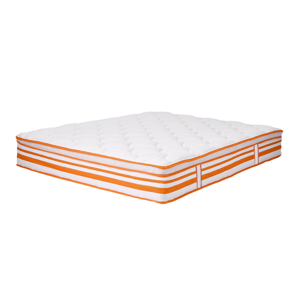 11Inch Single Mattress Wavy Foam Pocket Spring Hybrid Mattress