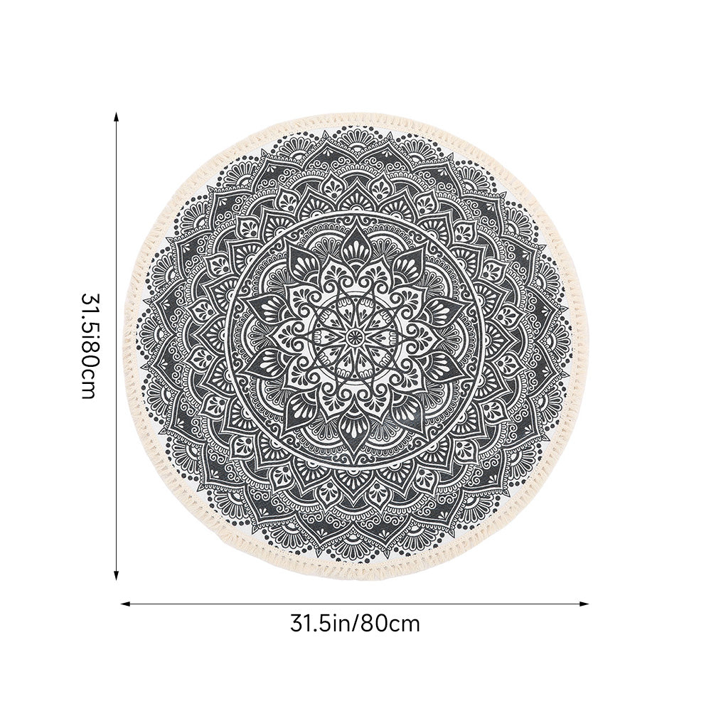 New Round Carpet Rug 80cm Dia