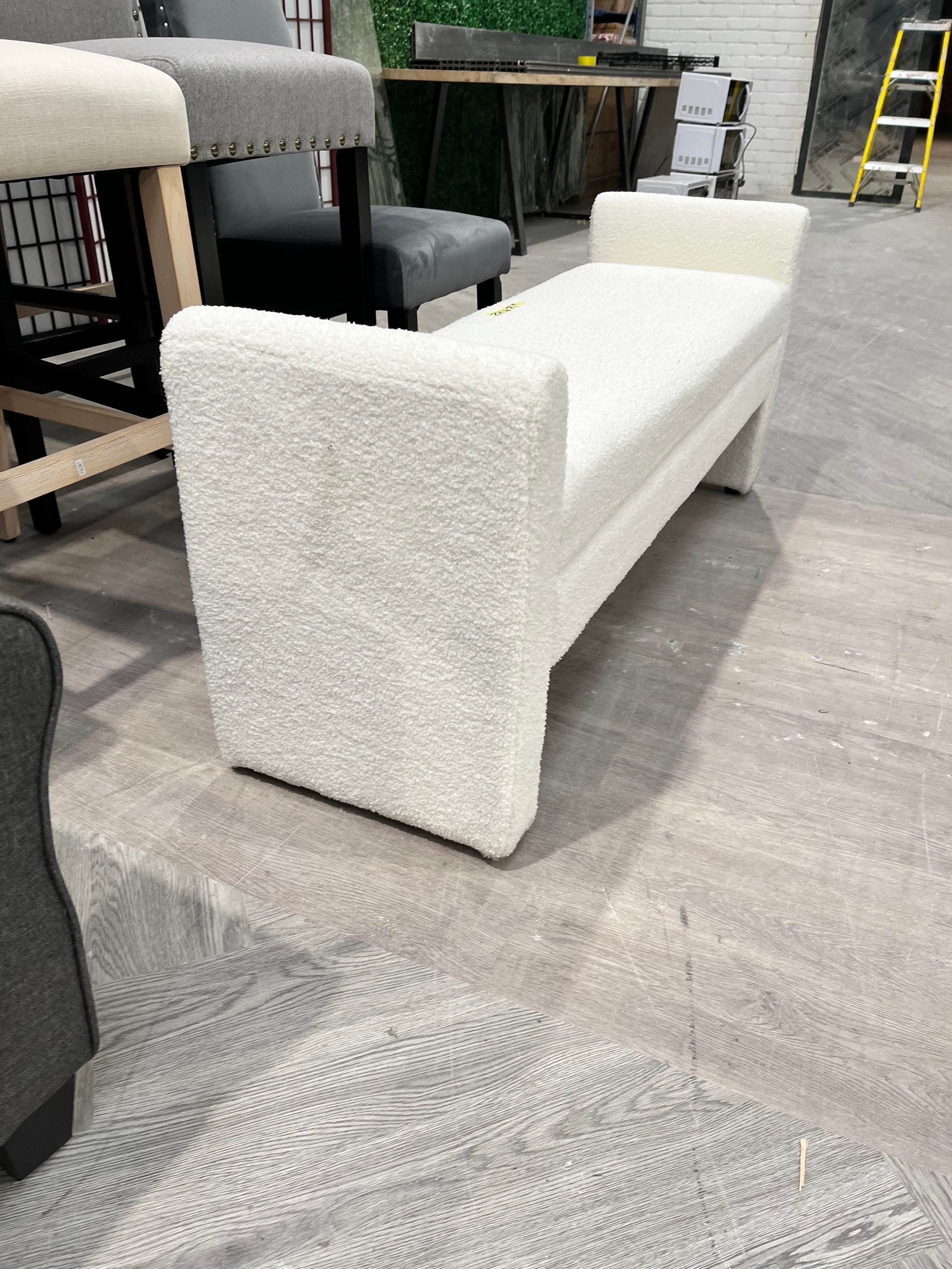 Teddy Upholstered H-Shaped Bench