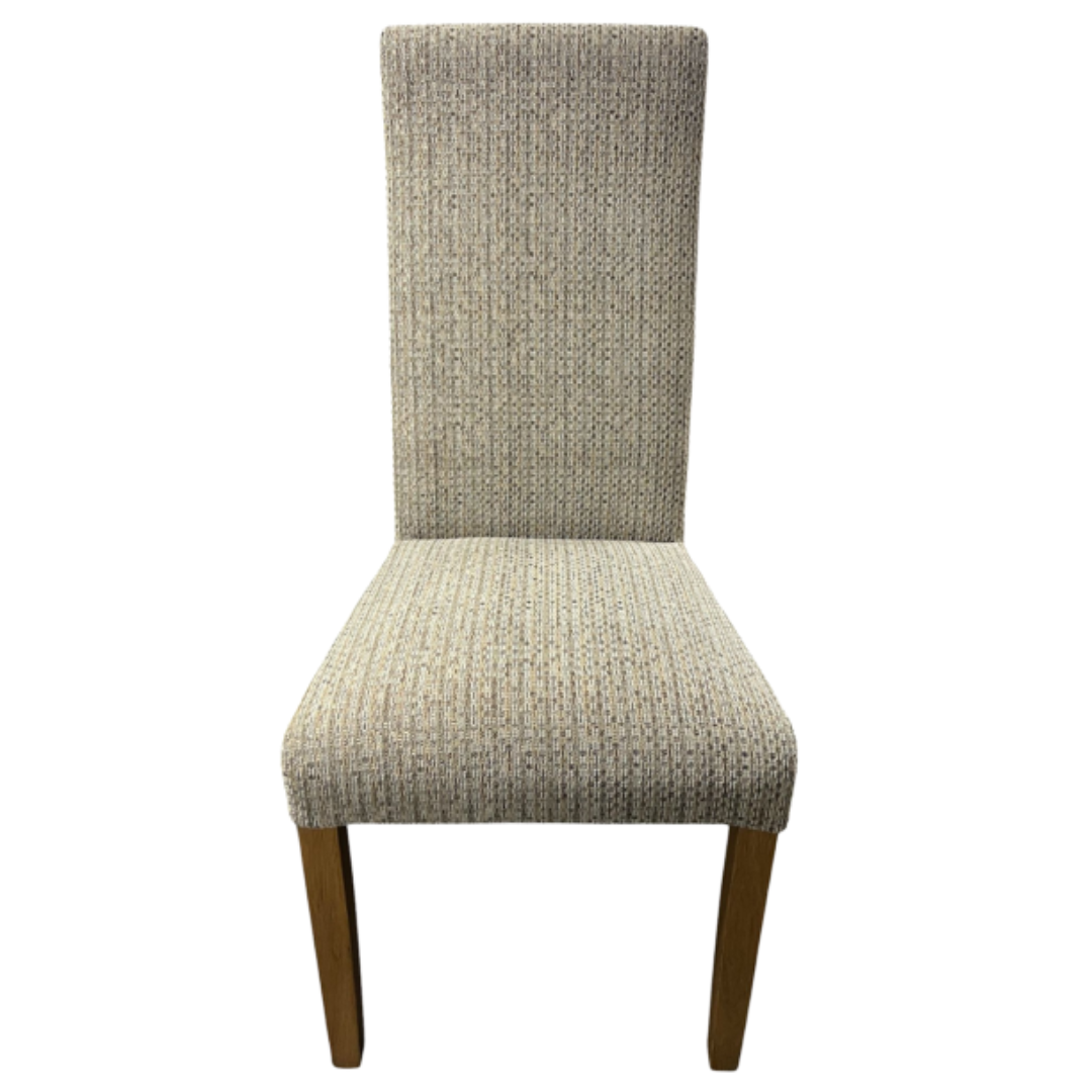 Set of 2 Florence Dining Chairs Mixed Brown