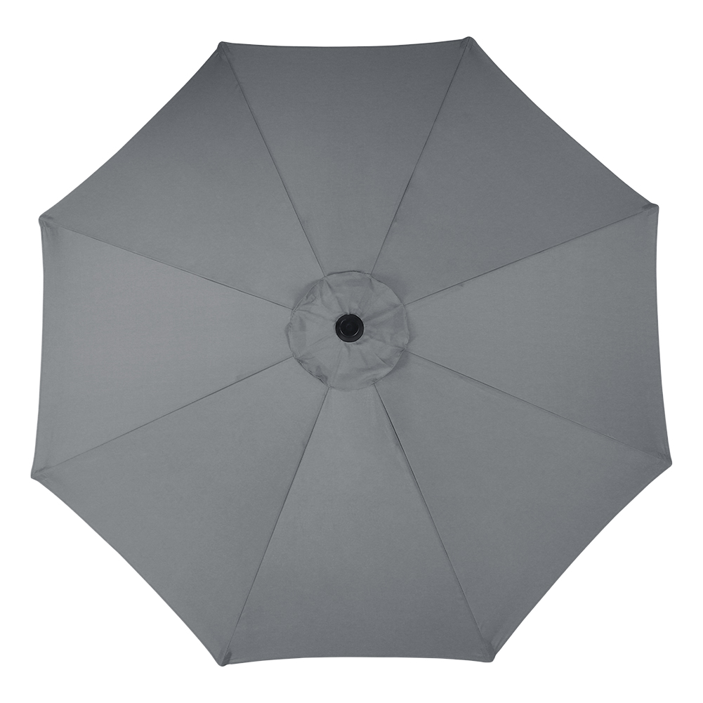 New 3M Sunshade Parasol Outdoor Garden Tilt Umbrella with Crank Polygon