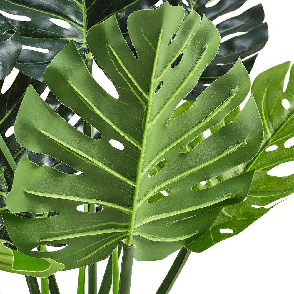 New 65cm Artificial Tropical Monstera Tree Faux Plant in Pot