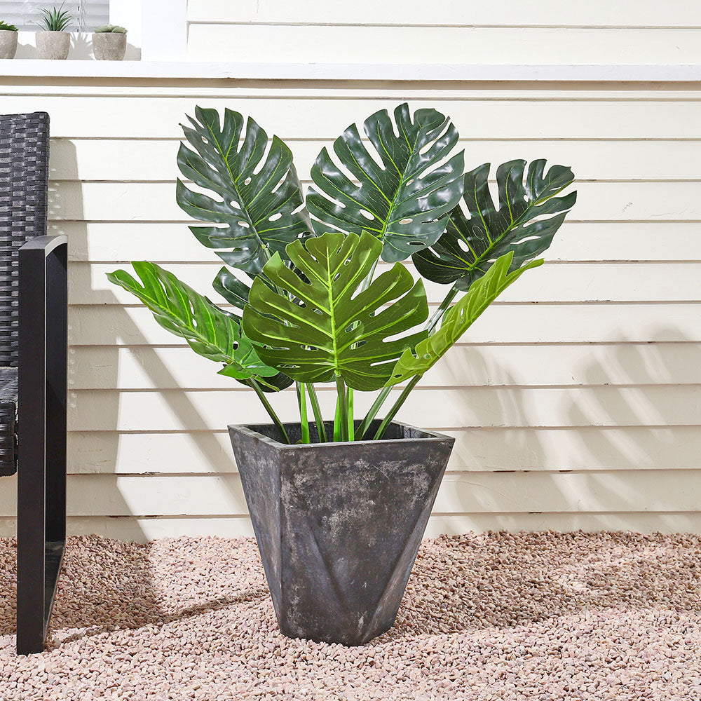 New 65cm Artificial Tropical Monstera Tree Faux Plant in Pot