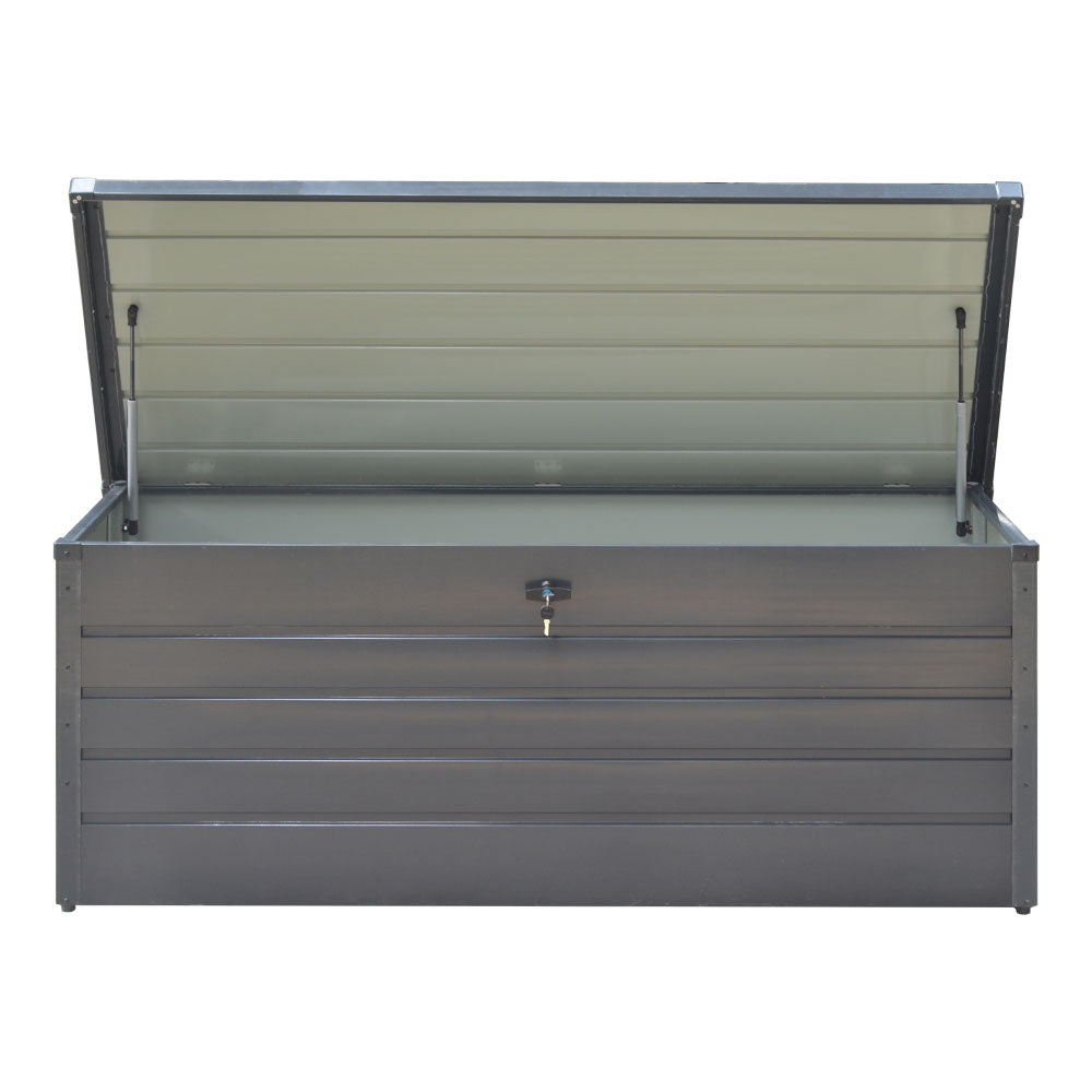 600L Metal Outdoor Garden Storage Box Lockable