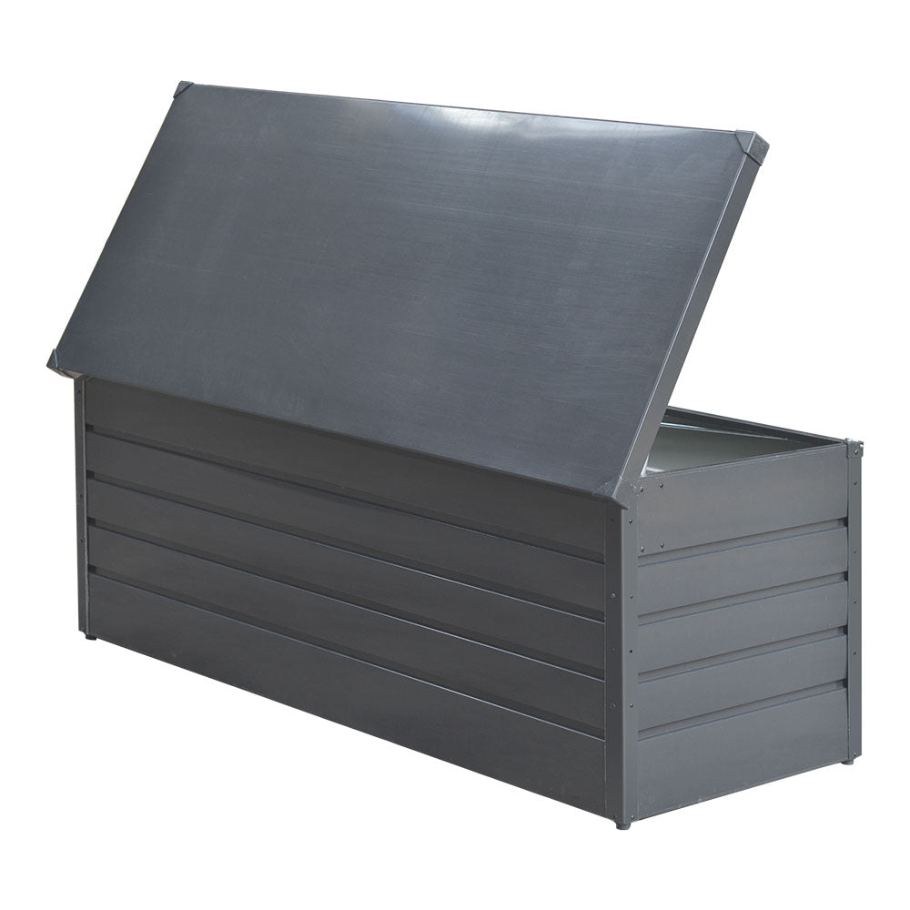 600L Metal Outdoor Garden Storage Box Lockable