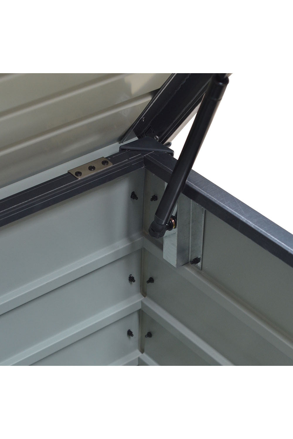 200L Metal Outdoor Garden Storage Box Lockable