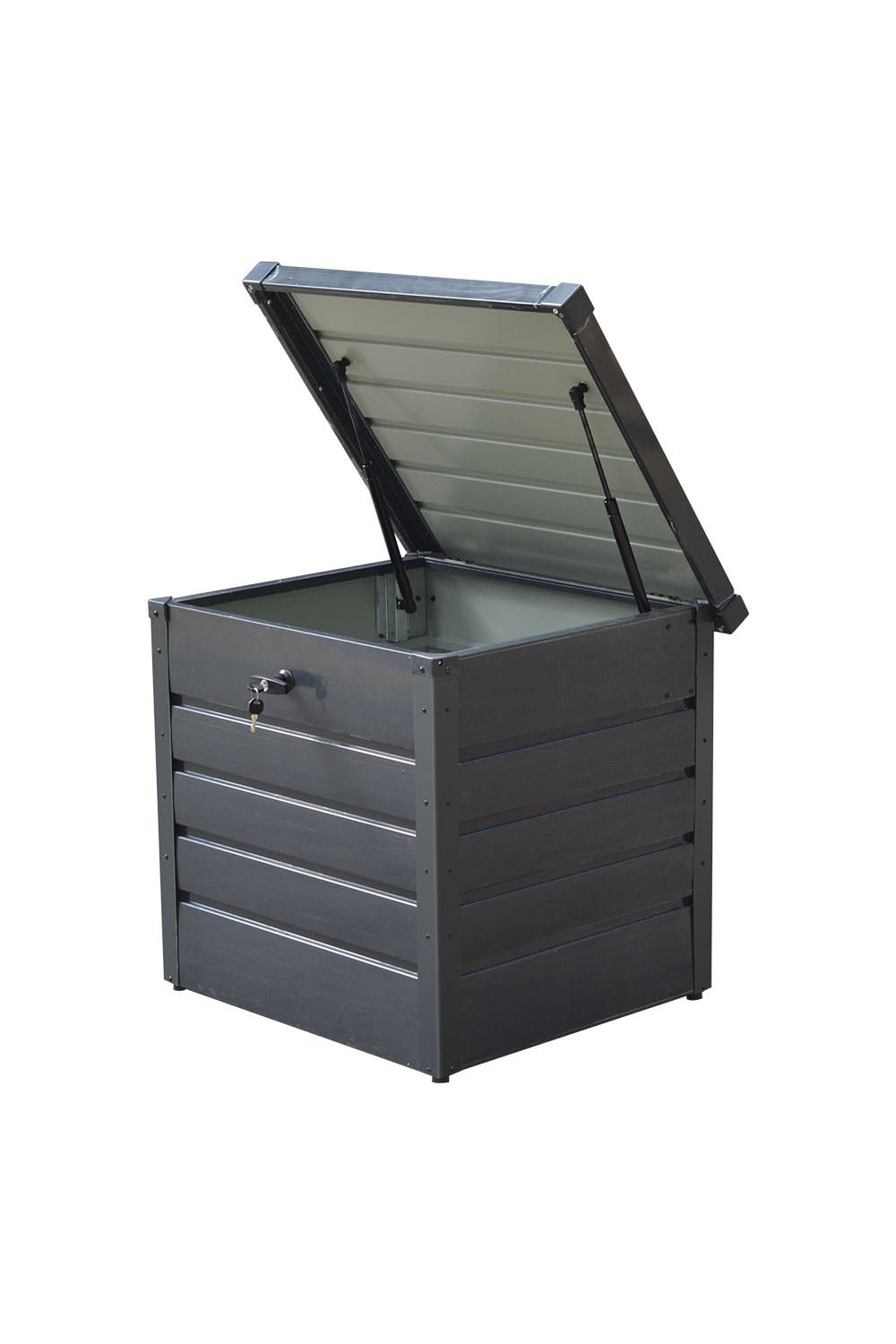 200L Metal Outdoor Garden Storage Box Lockable