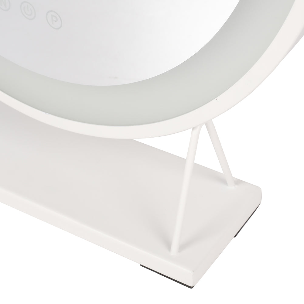 Contemporary Vanity Mirror with LED Lights with 3 Lighting Settings