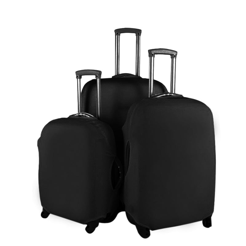 Suitcase Protective Cover Black Size L