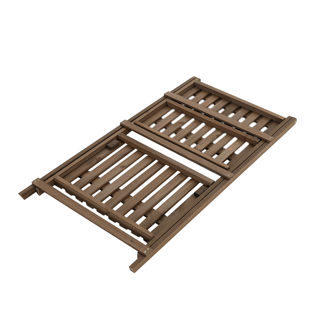 New 3 Tier Wooden Flower Stand Plant Display Shelf Storage Rack