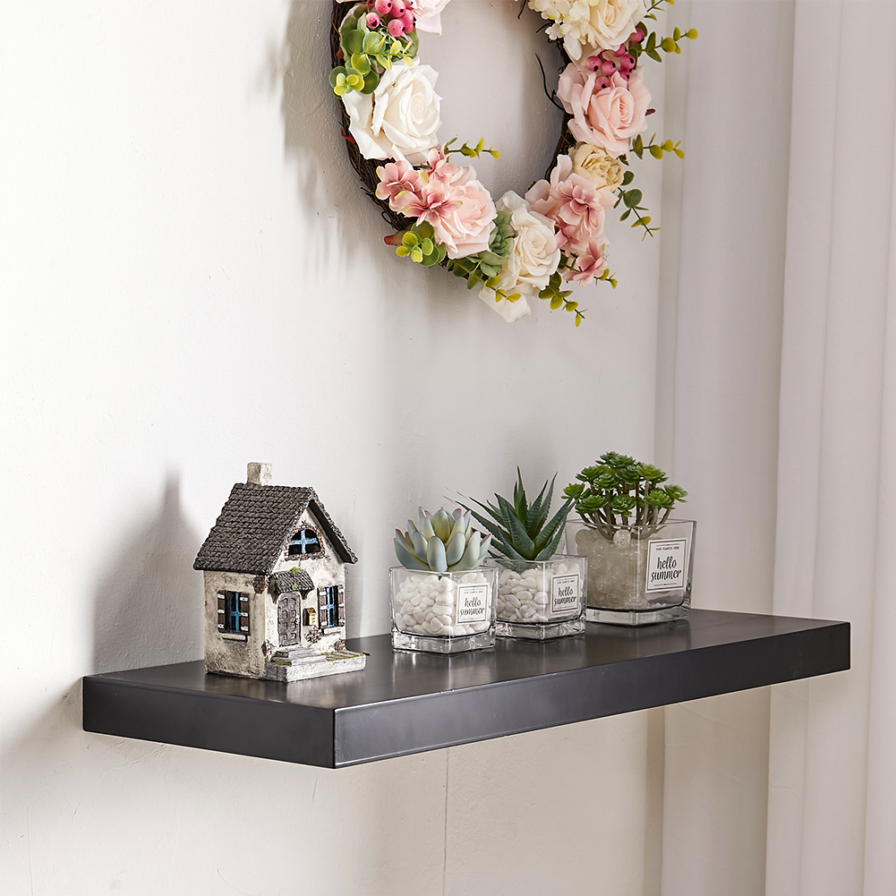 New Thickened Wall-Mounted Floating Shelf 60cm W