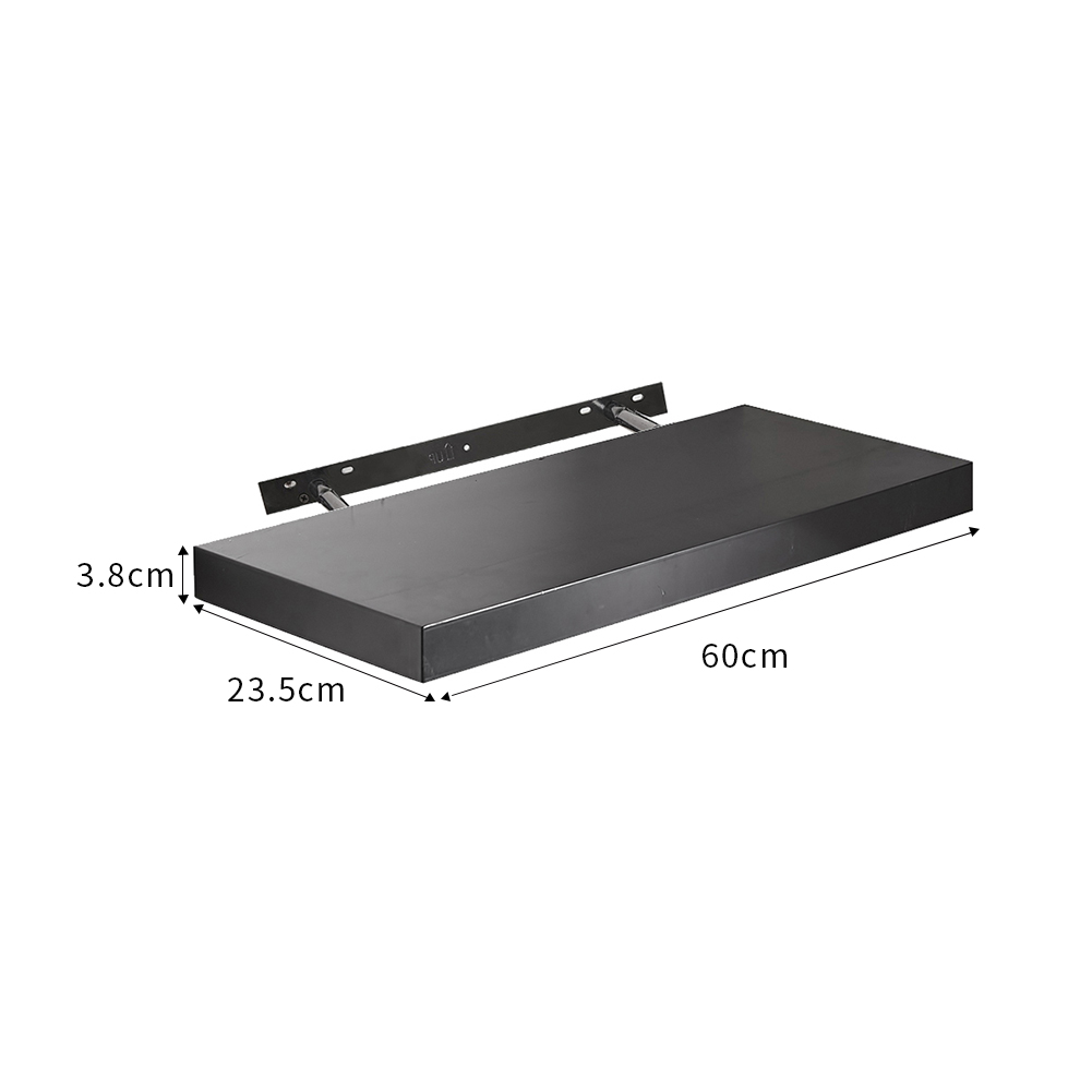 New Thickened Wall-Mounted Floating Shelf 60cm W