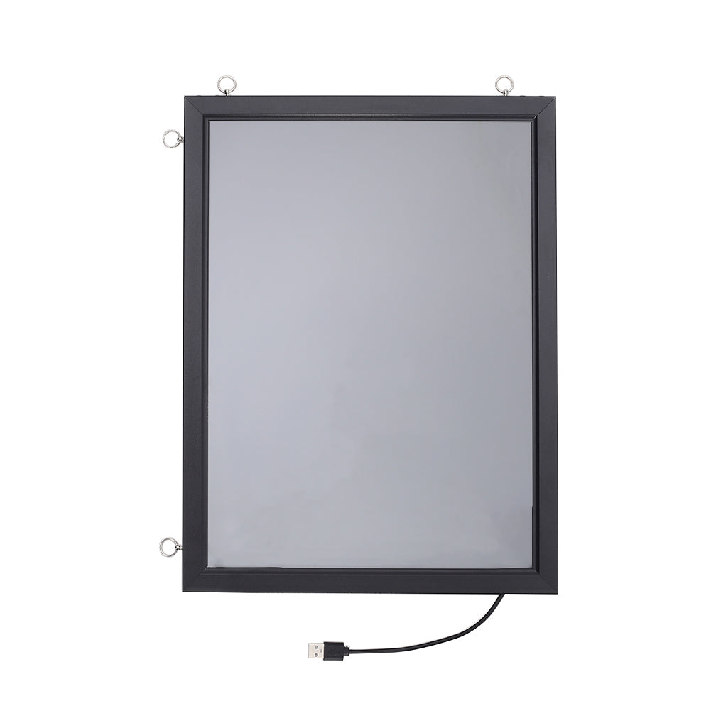 New Black Portable LED Glow Message Board for Kids and Ads