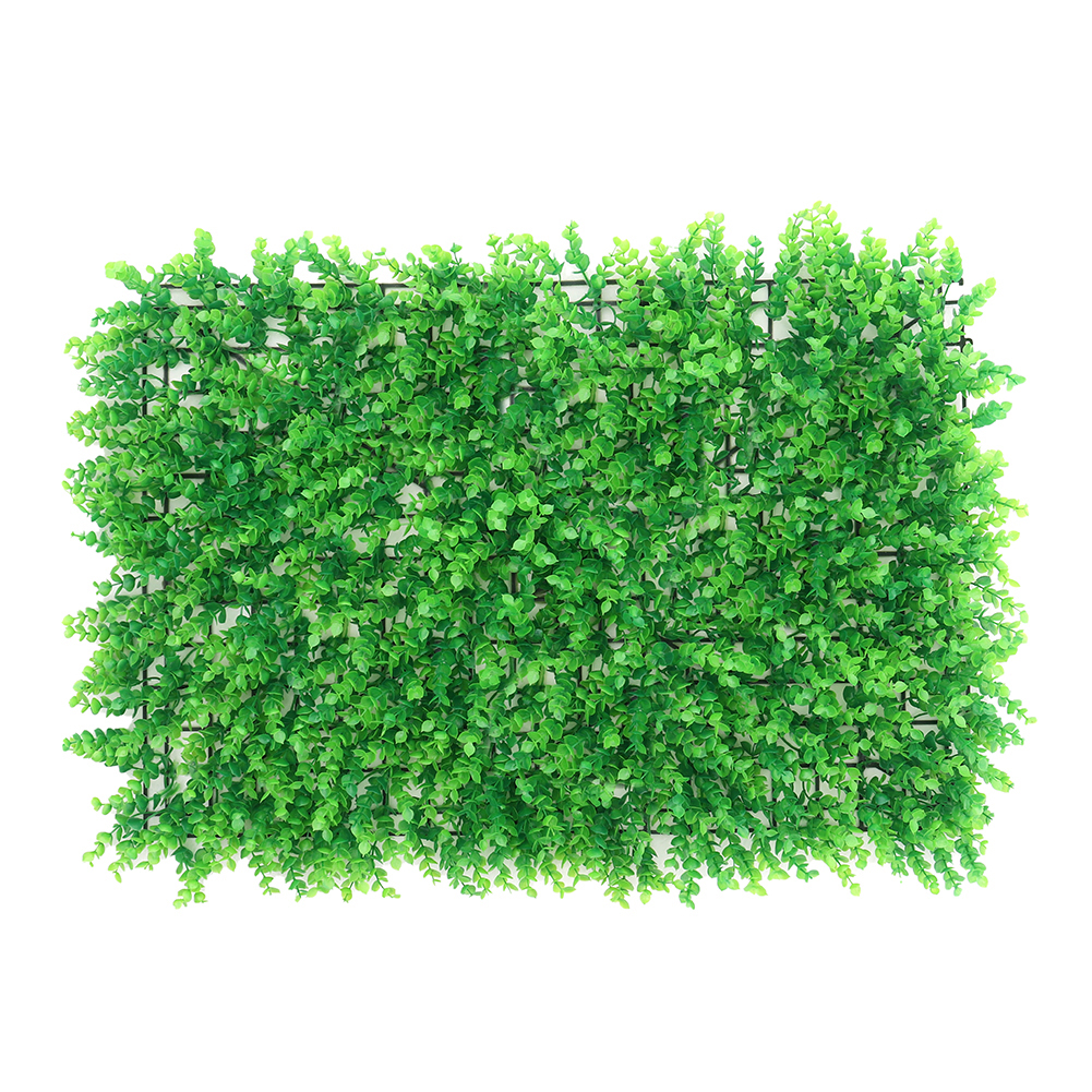 New 6Pcs Decorative Artificial Grass Hedge Panels 40x60cm