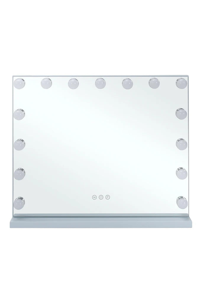 Frameless Hollywood LED Light Cosmetic Mirror Adjustable Lighting