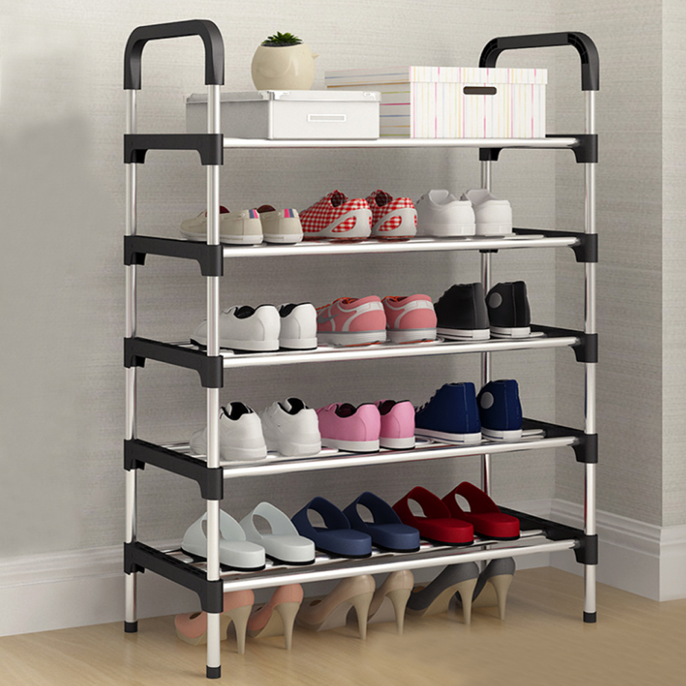 New Multi Tiers Shoe Rack Organiser Stackable Space Saving Shoe Shelf