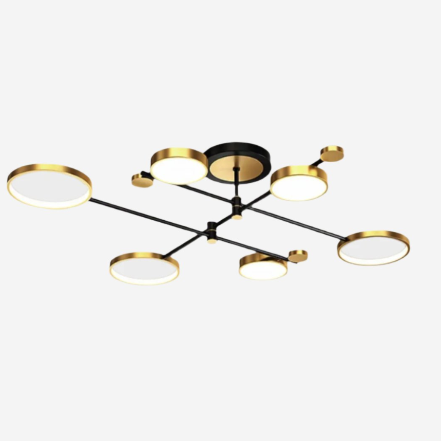 Modern Chandelier Ceiling Light Gold