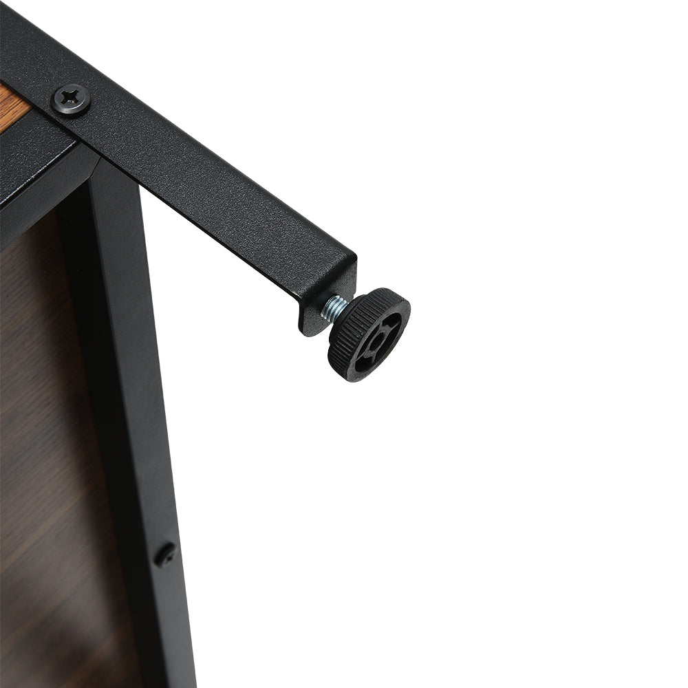 New 2-Tier Walnut Finish Coffee Table