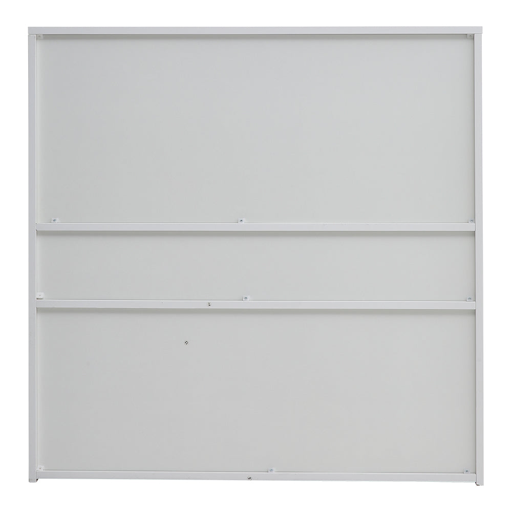 New 3 Tier Open Style Storage Cabinet White