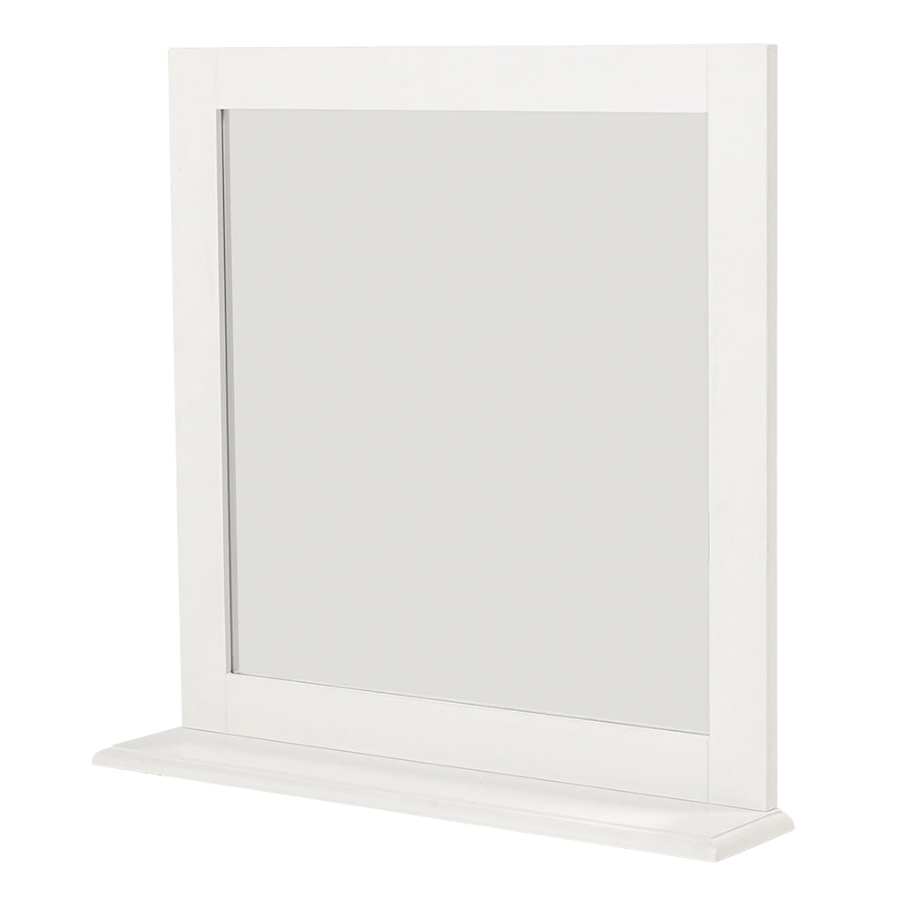 New Raised Doors Bathroom Mirror with Shelf