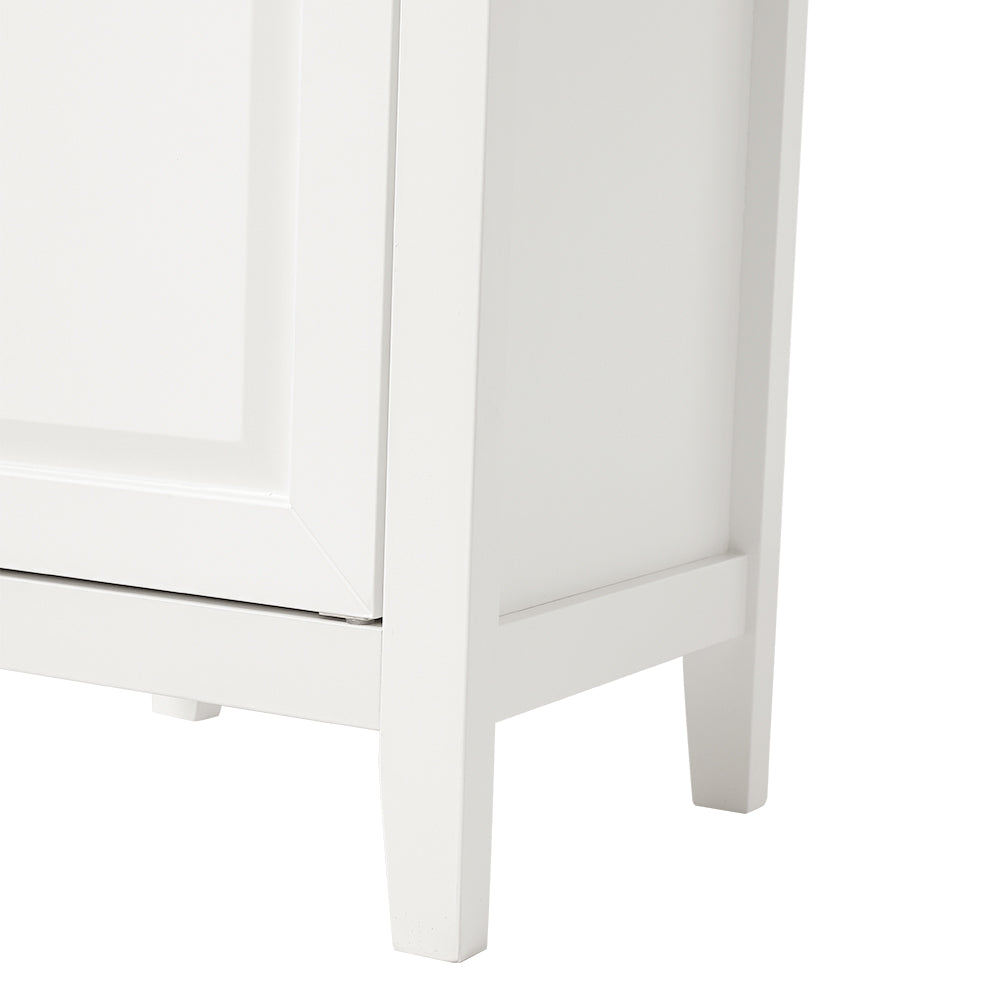 Raised Doors Floor Cabinet with Drawer