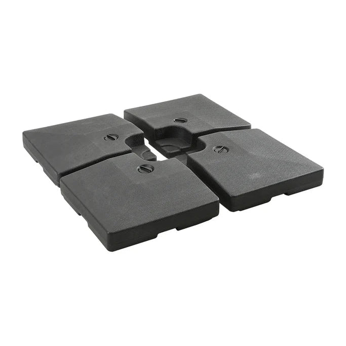 New Garden Sanctuary Fillable Cantilever Umbrella Stand Set