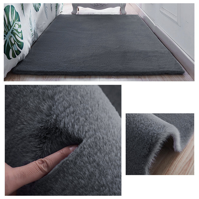 New Soft Artificial Rabbit Fur Sofa Cushion Carpet