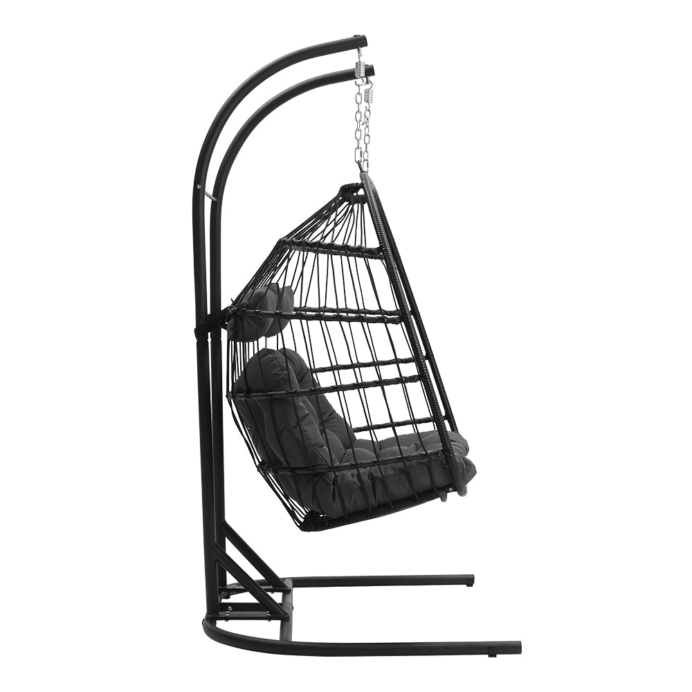 New Outdoor Hanging 2 Seater Egg Chair
