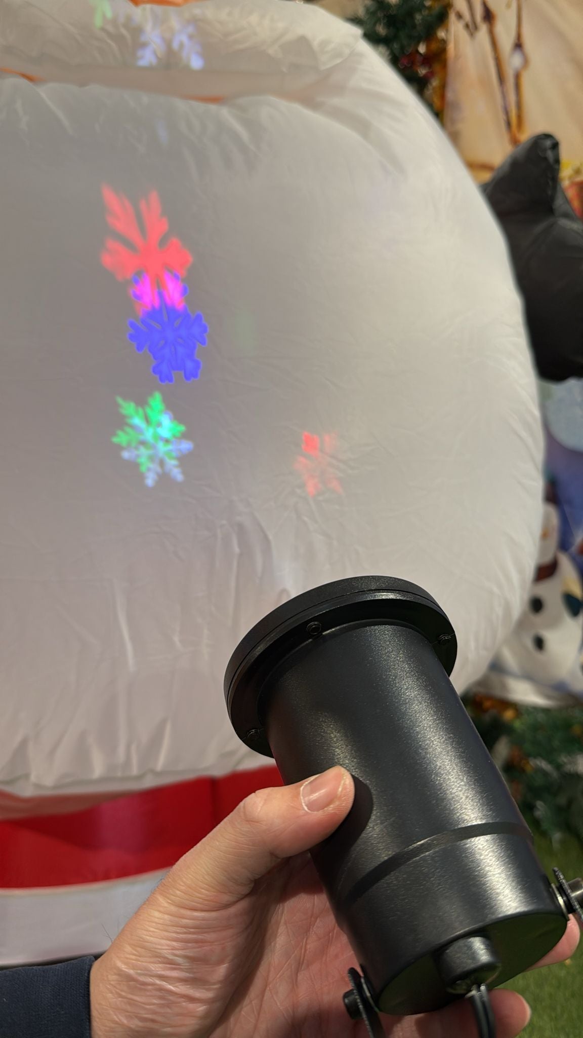 New Colourful Snowflake Projector Lamp