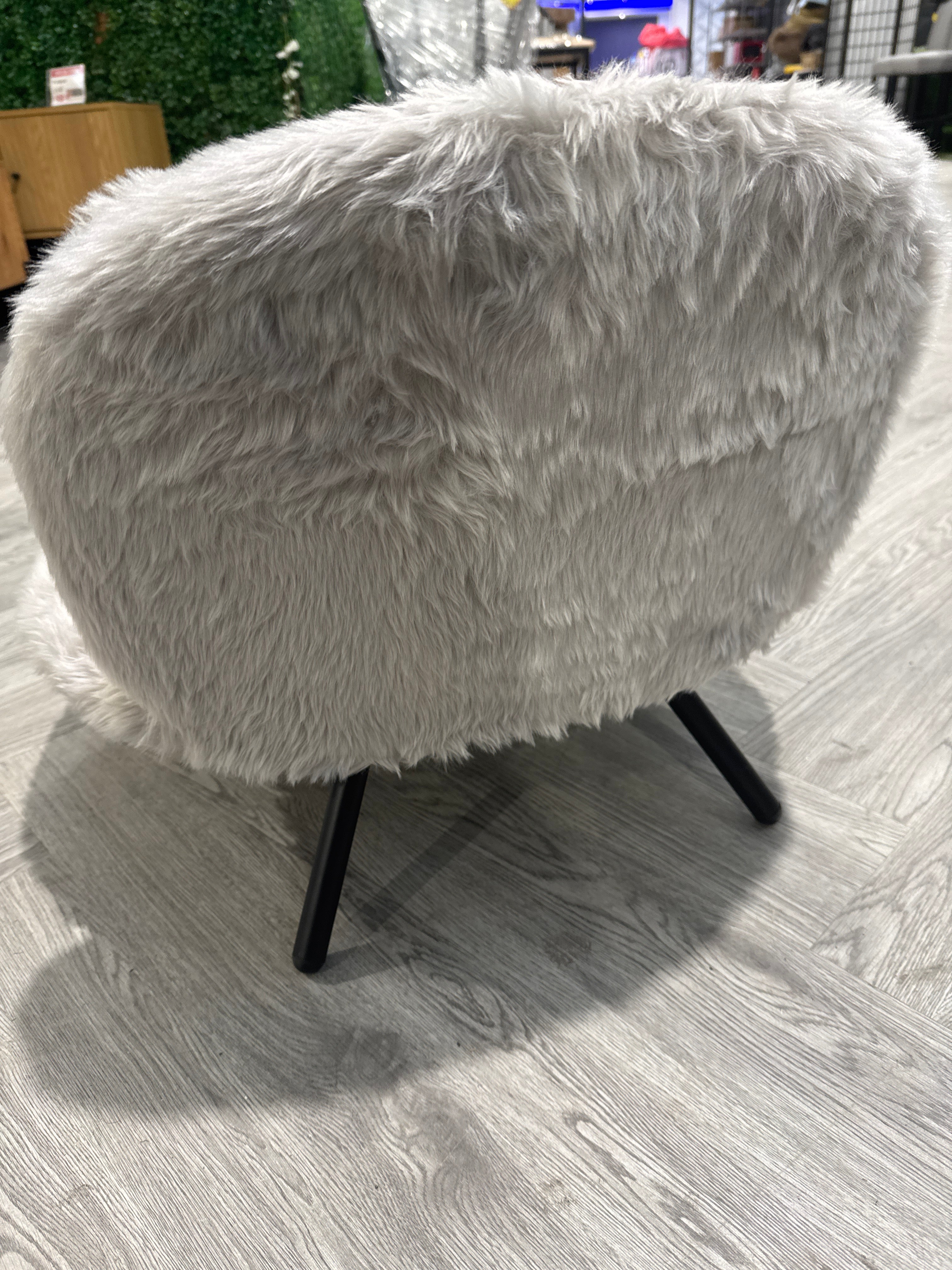 Silver Grey Pet Chair