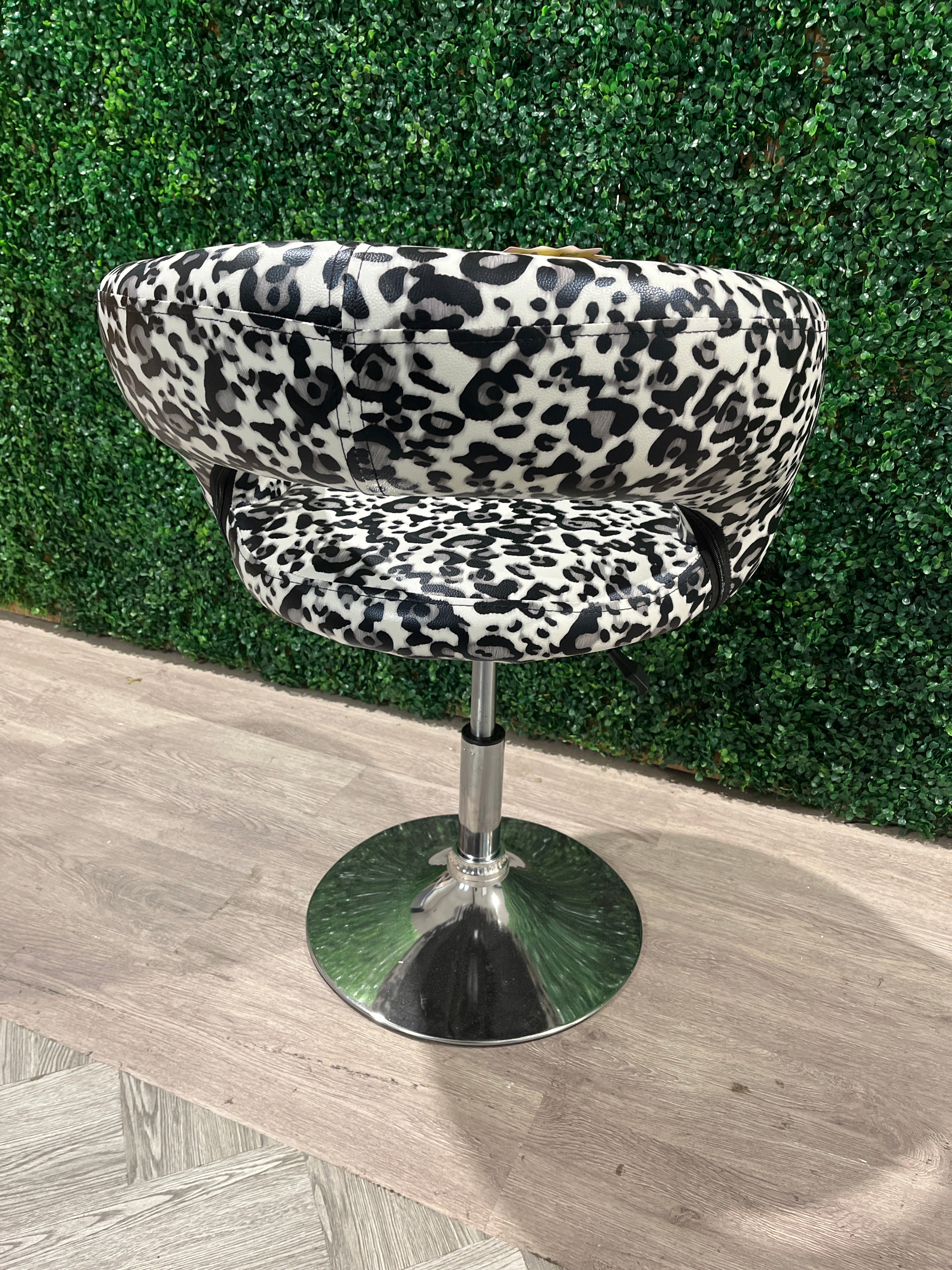 Cheetah Pattern Leopard Print Dining Chair Bar Stool 1PC