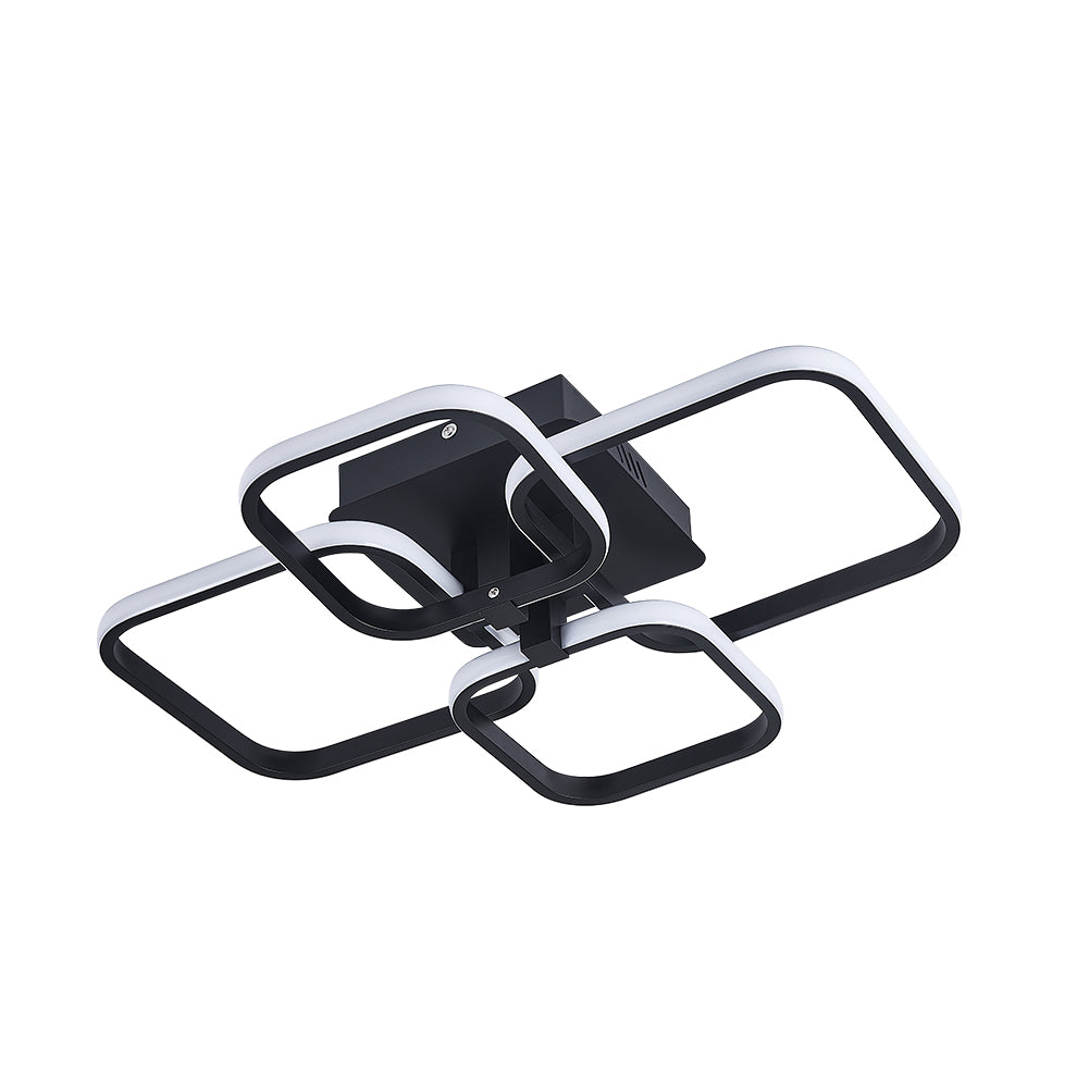 New Contemporary LED Energy Efficient Semi Flush Ceiling Light