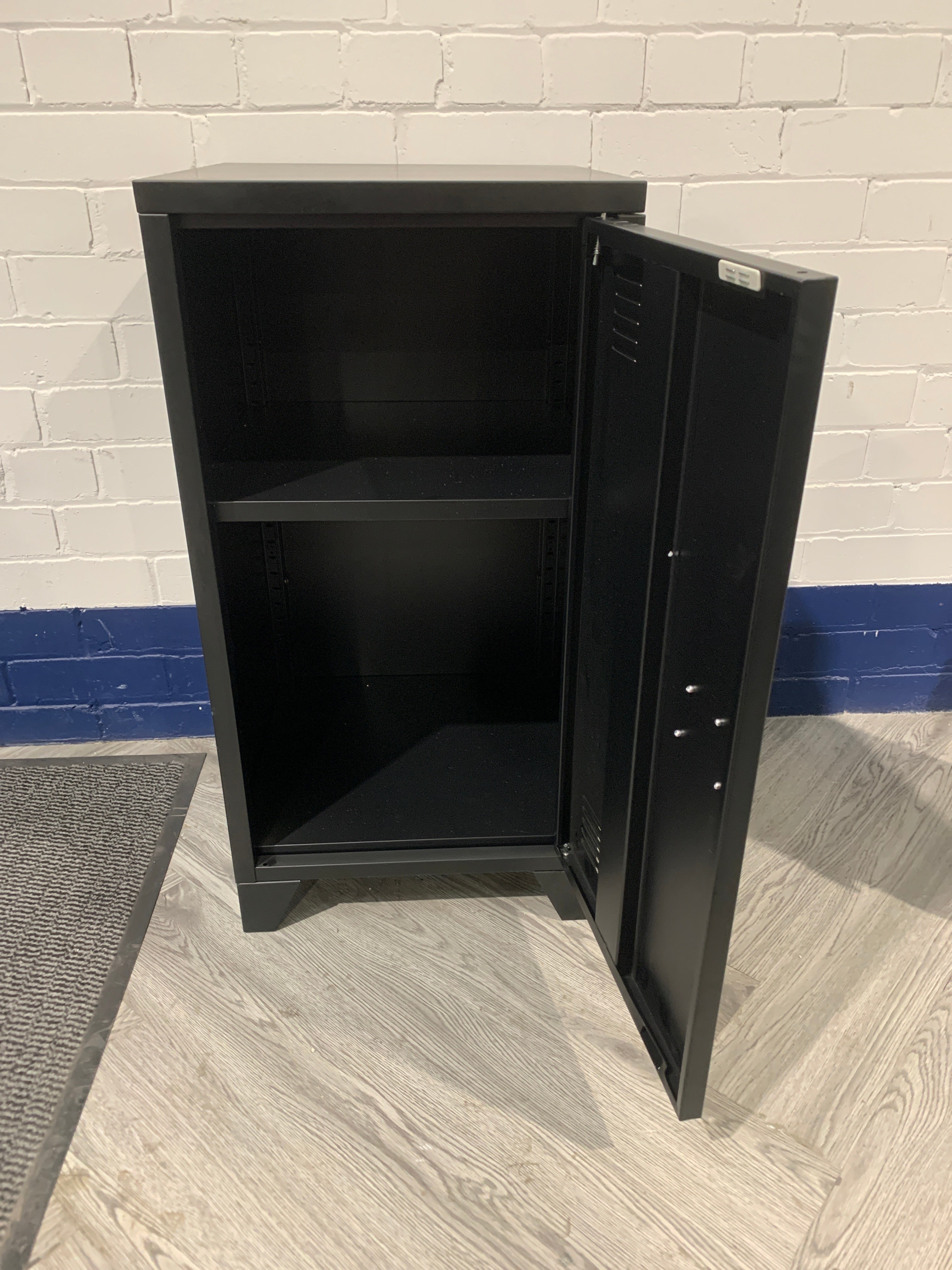 Black Metal File Cabinet