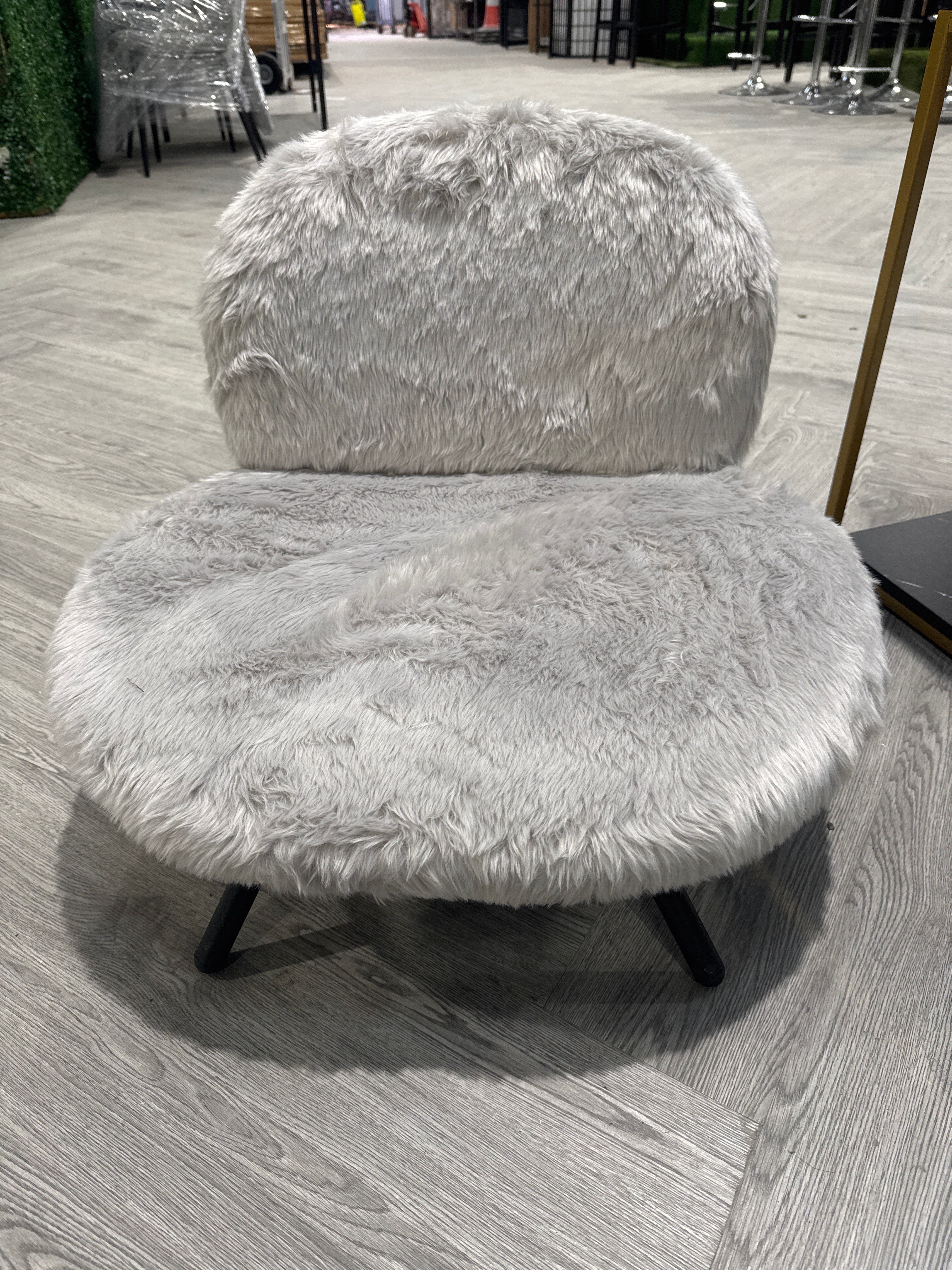 Silver Grey Pet Chair