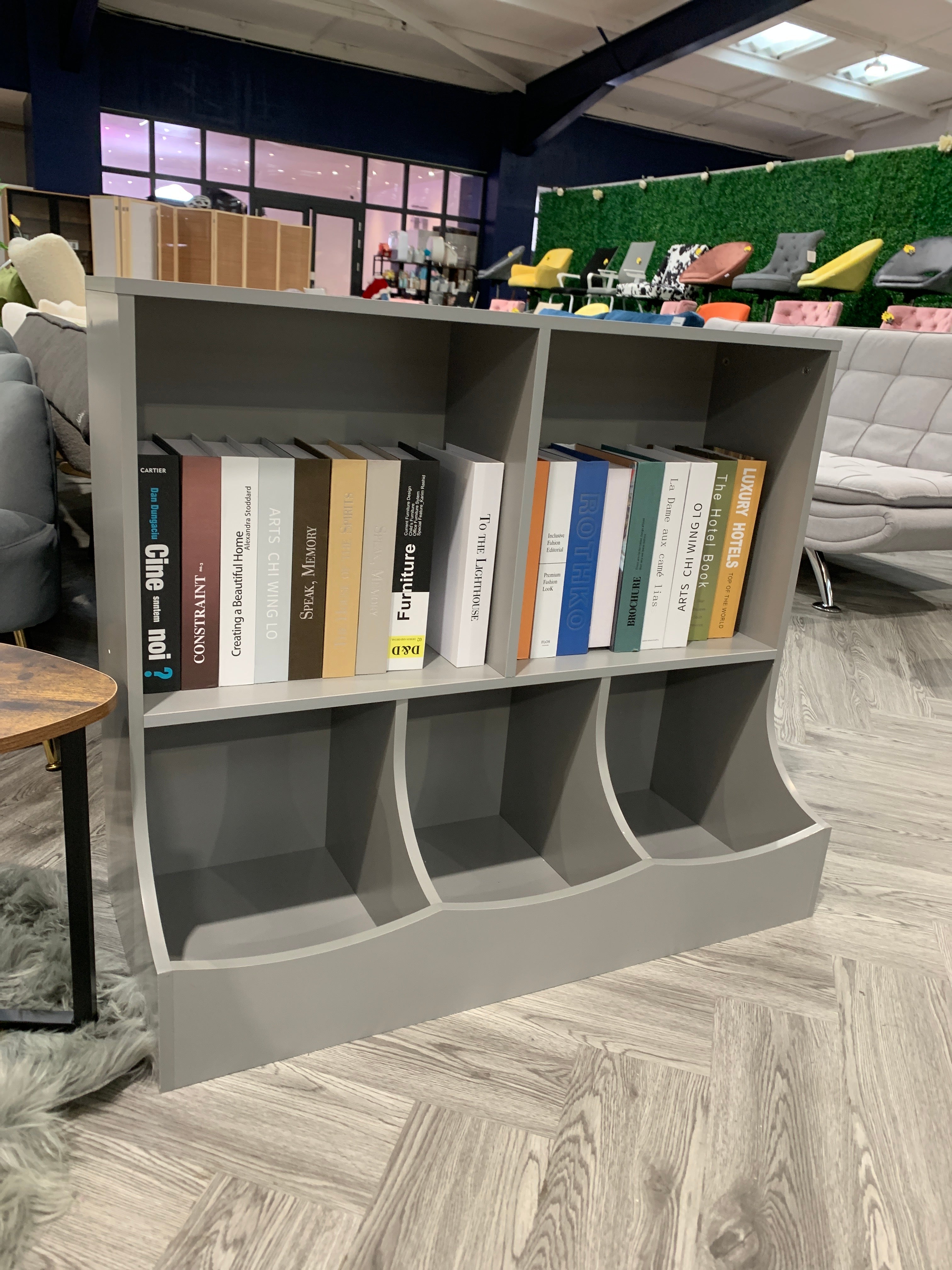 2-Tier Open Style Toy and Book Storage Organiser