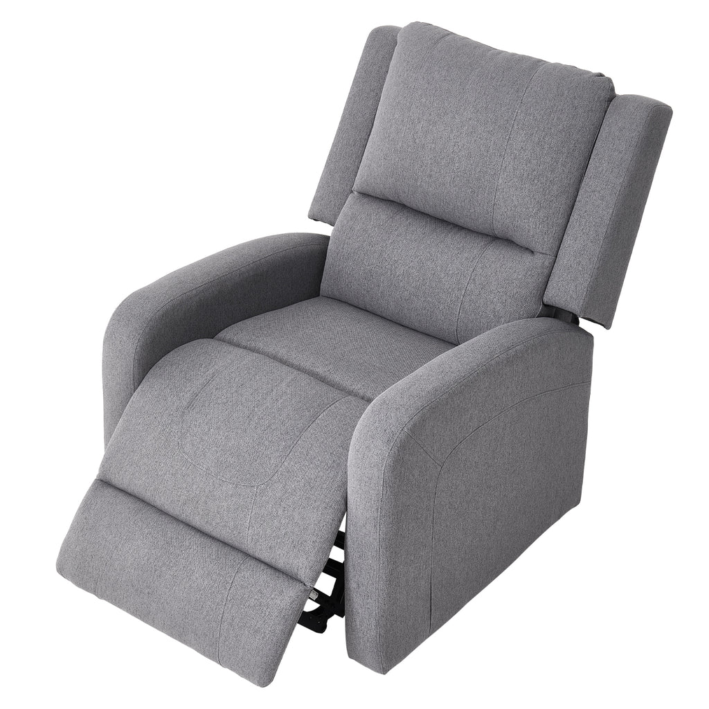 New Single Sofa Recliner Armchair Reclining Chair with Massage & Heat